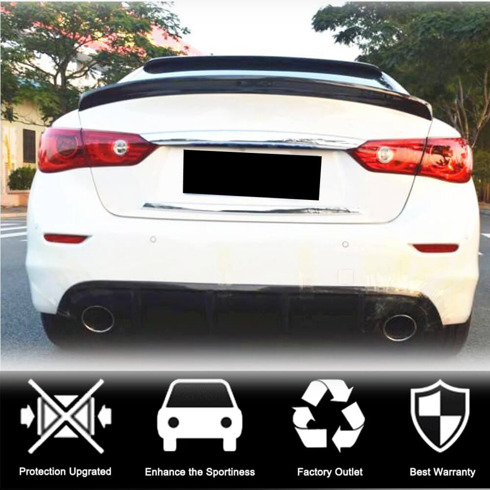 Спойлер V3 (для Q50, Карбон) 2