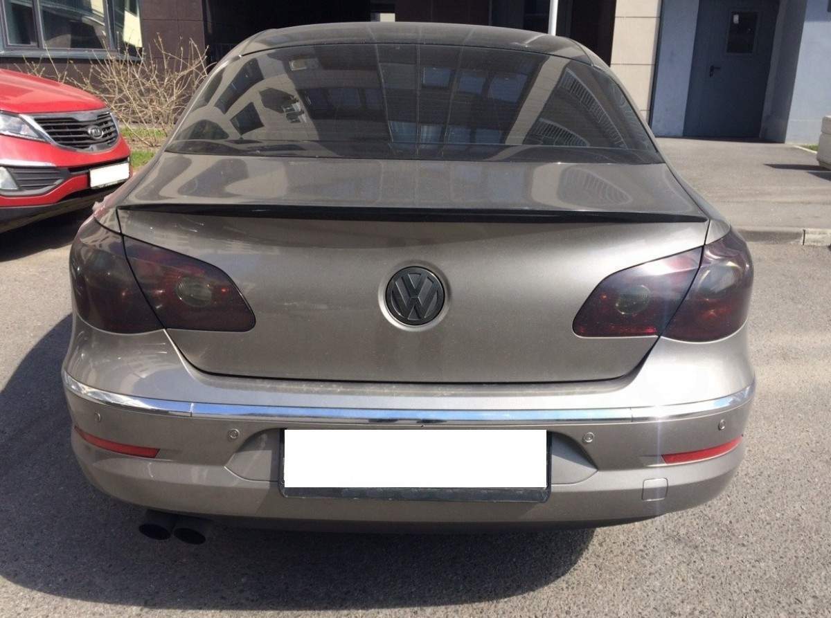 Спойлер лип на багажник Volkswagen Passat CC 08-11/CC 12-16 ABS пластик під фарбування 3