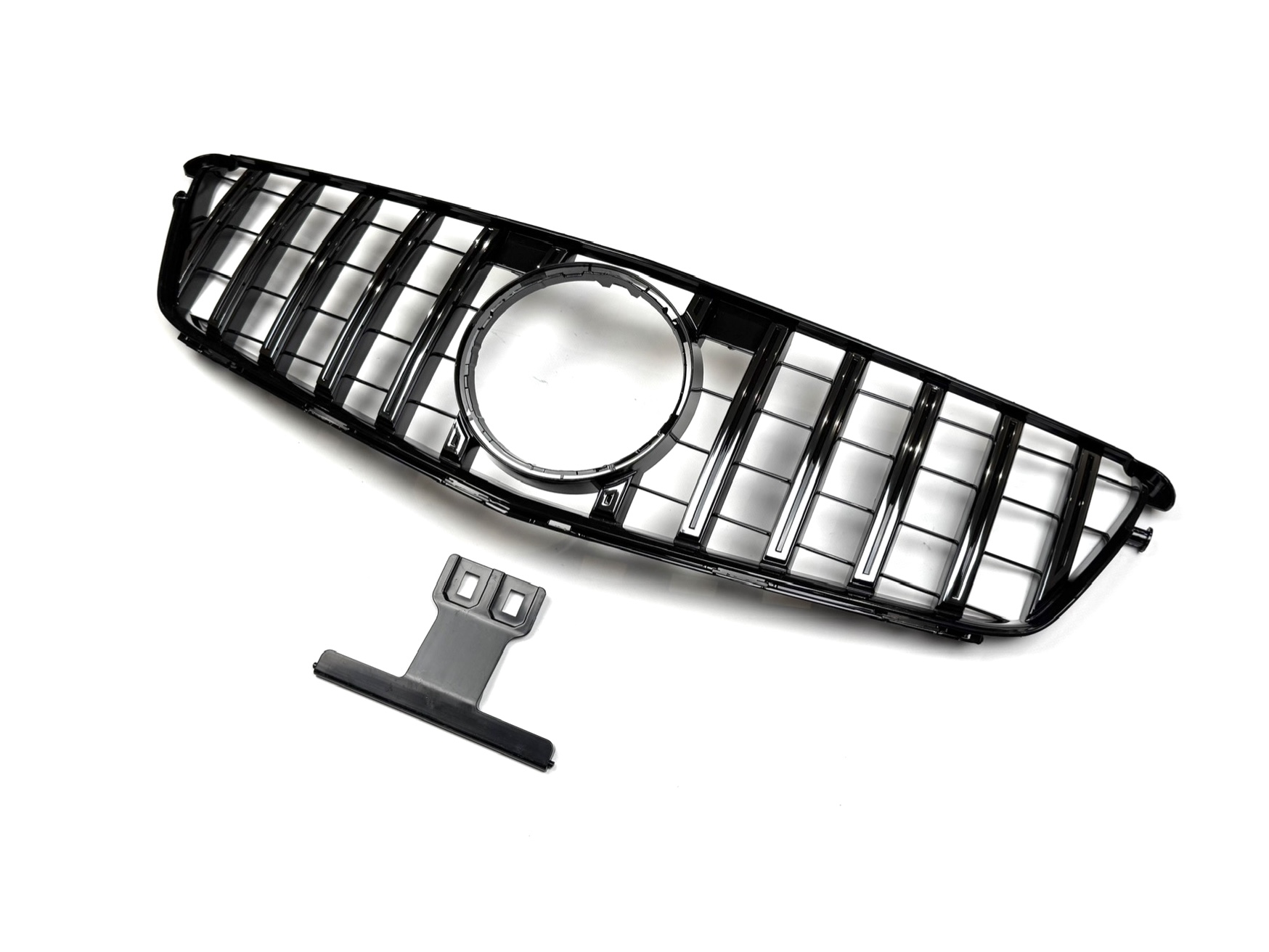 Решітка радіатора GT CHROME Mercedes C-Class W204 2007-2014 4