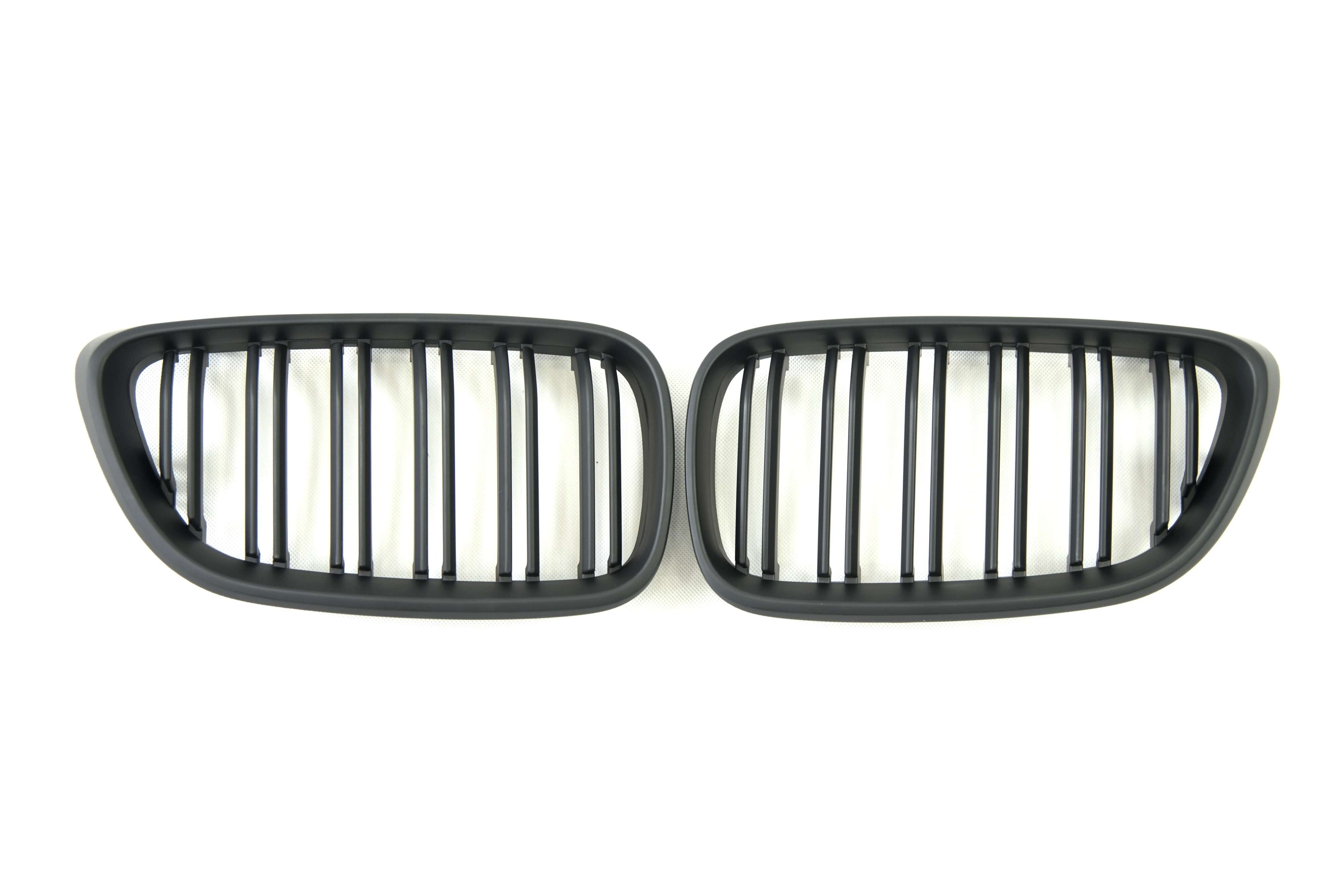 Ніздрі Чорний мат (Подвійні M-Look) на BMW 2 Series F22 / F23 2013-2019 року