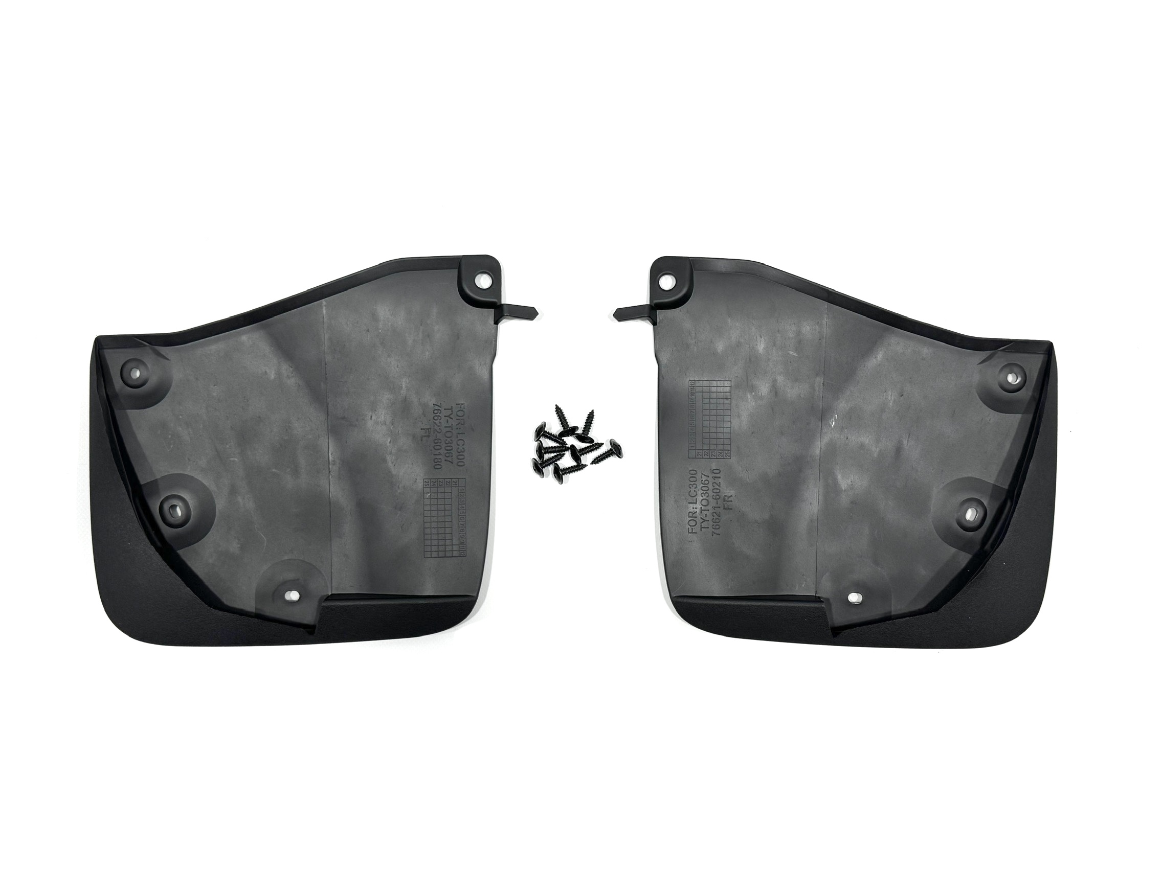 Бризковики передні Toyota Land Cruiser 300 2021+, комплект 2шт.