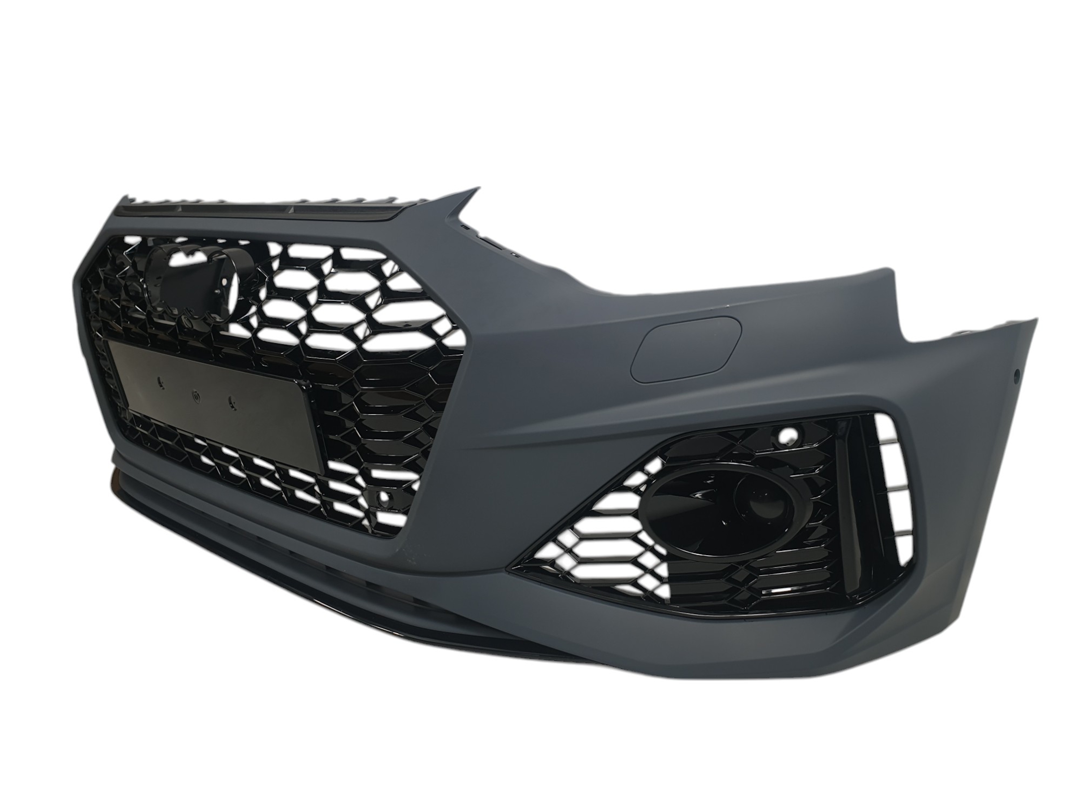 Передній бампер (в стилі RS4) на Audi A4 B9 2019-2023 року 4