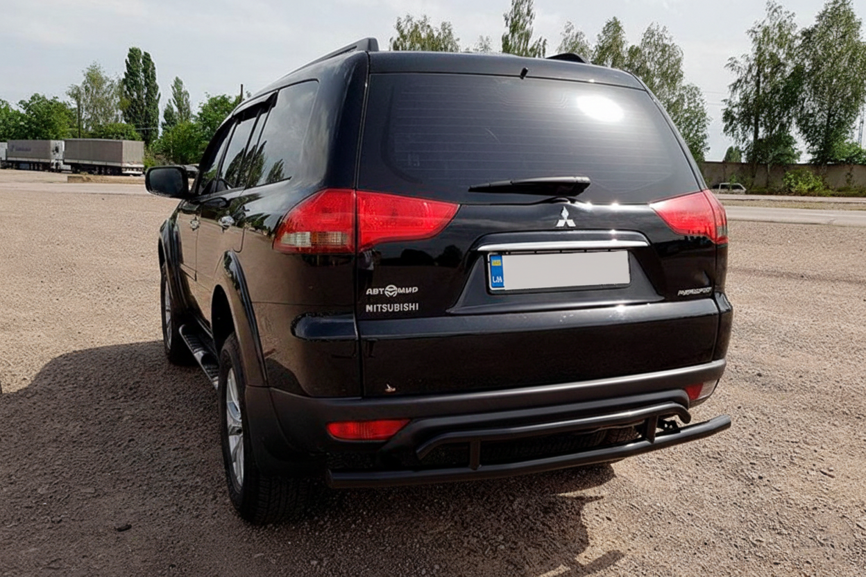 Задній захист AK002-2 Black (2 шт, нерж) 3