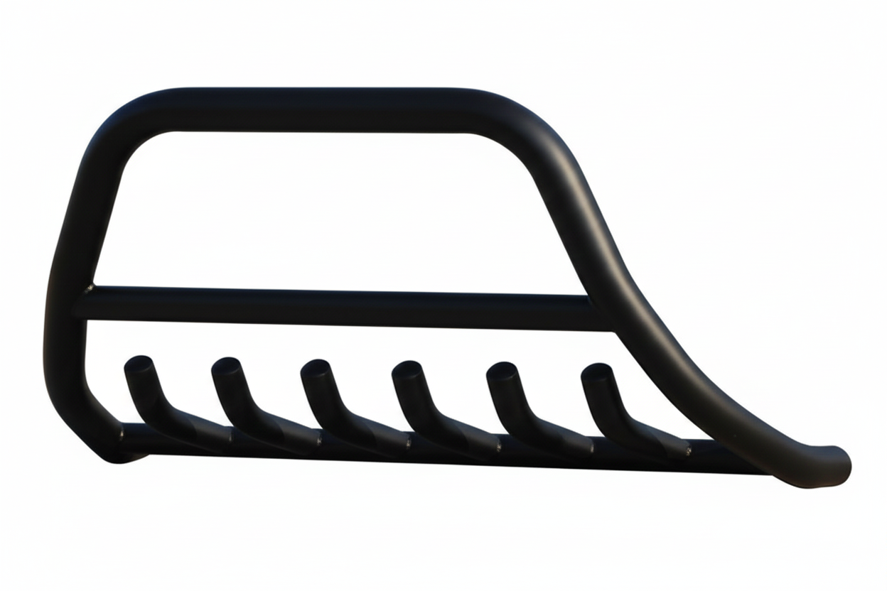 Кенгурятник WT009 Black (нерж) 5
