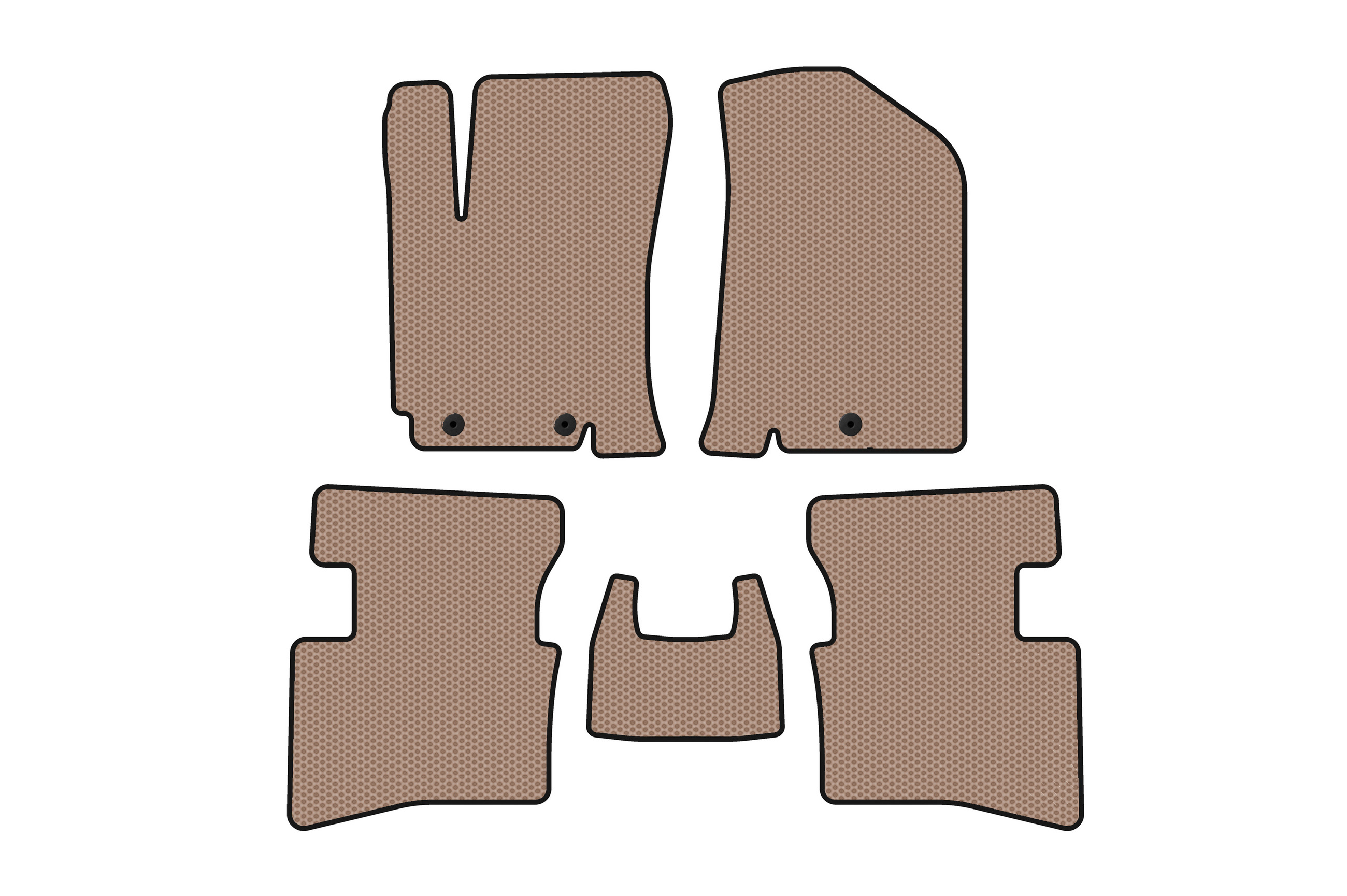 Гумові килимки Carsuit V2 (Бежевий)