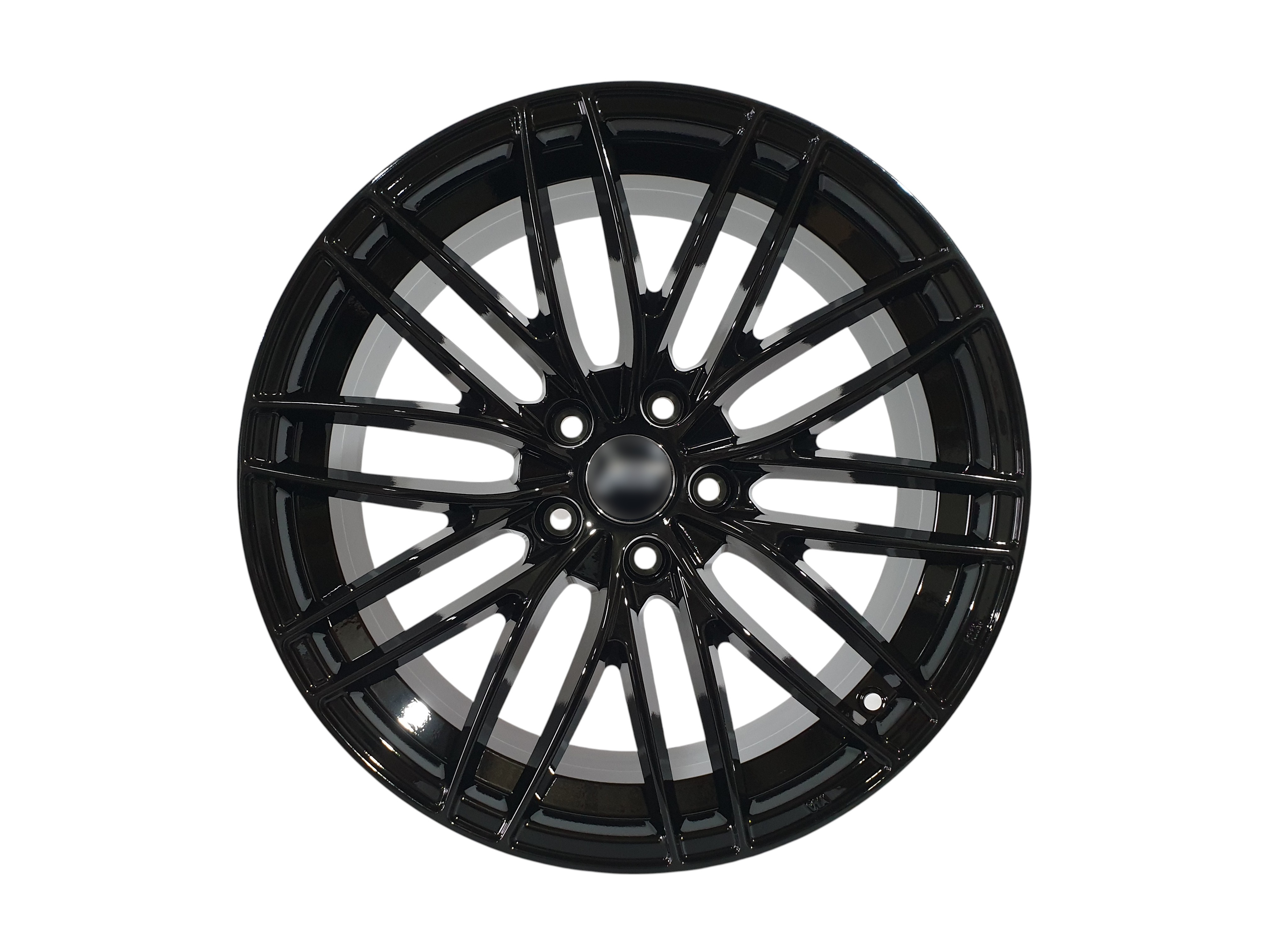 R18 Gloss Black Диски (одноширокі 8.0J ET45) на Audi A4 B8 2007-2011 року