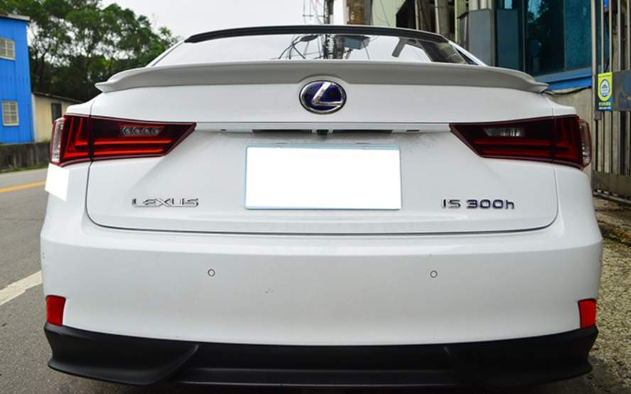 Спойлер ліп на багажник Lexus IS 2013-ABS пластик під фарбування 5