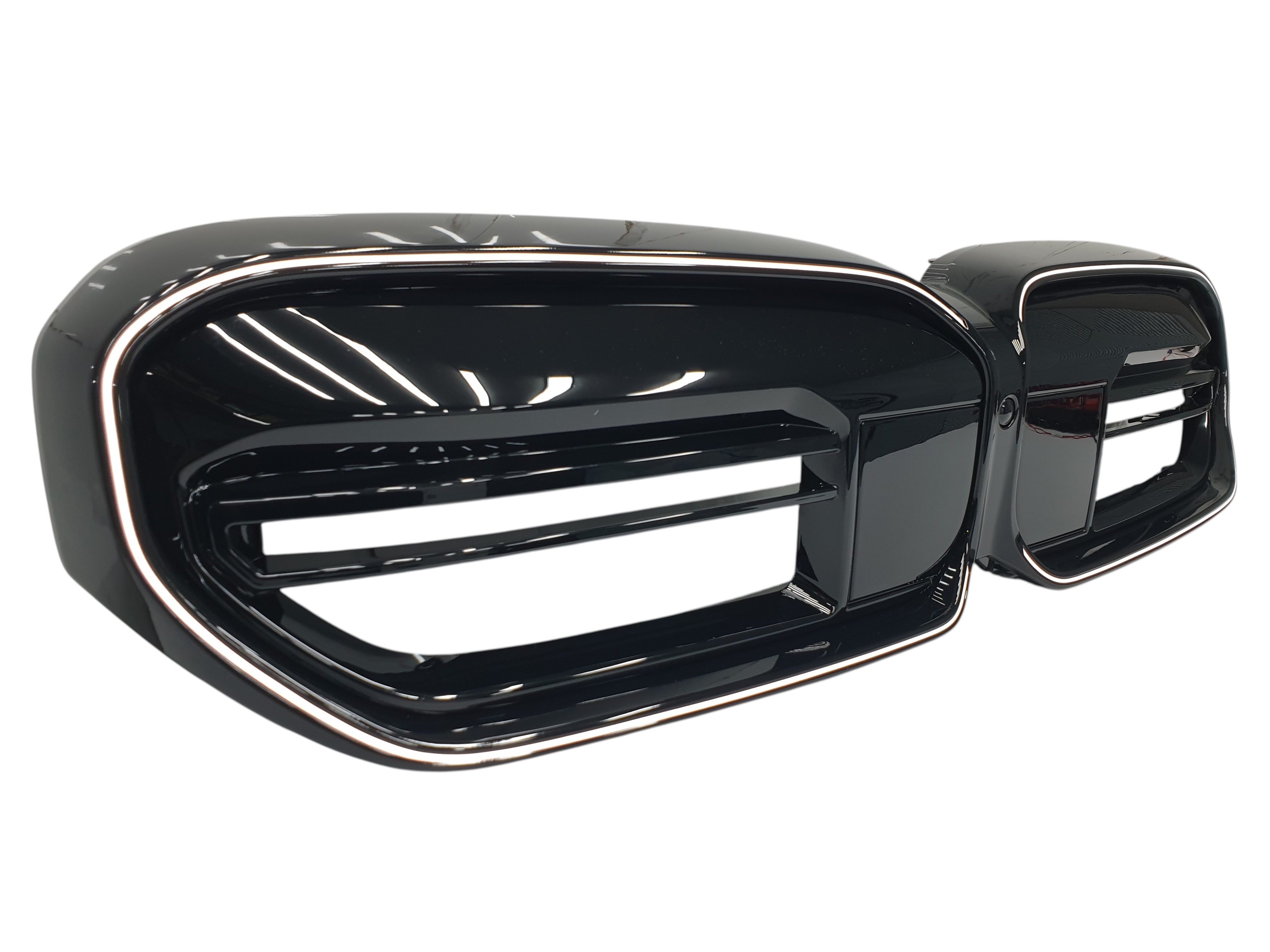Ніздрі Чорний глянець (M5 G90 Look) Iconic glow на BMW 5 Series G30 / G31 2020-2023 року 2