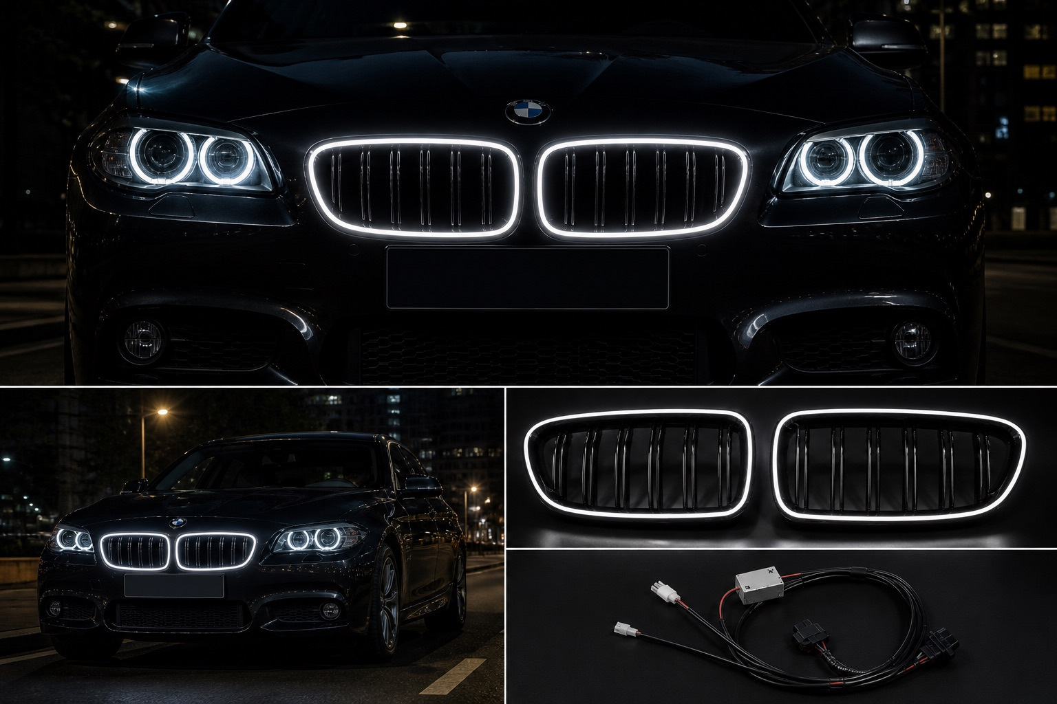Ніздрі M-Look LED (чорний глянець)