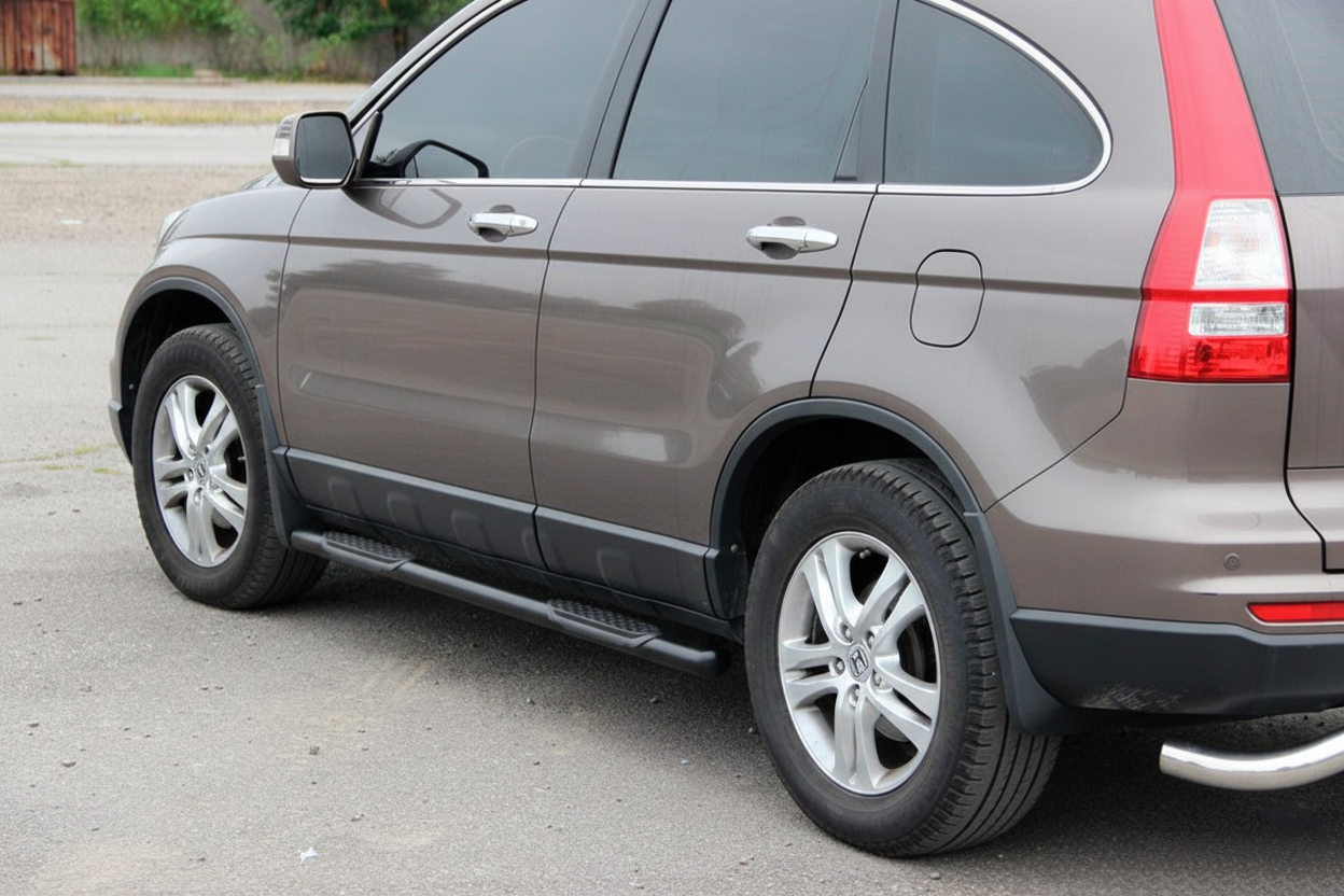 Бічні труби BB002 Black (2 шт., нерж) 5