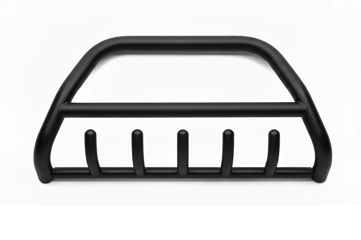 Кенгурятник WT003 Black (нерж) 4