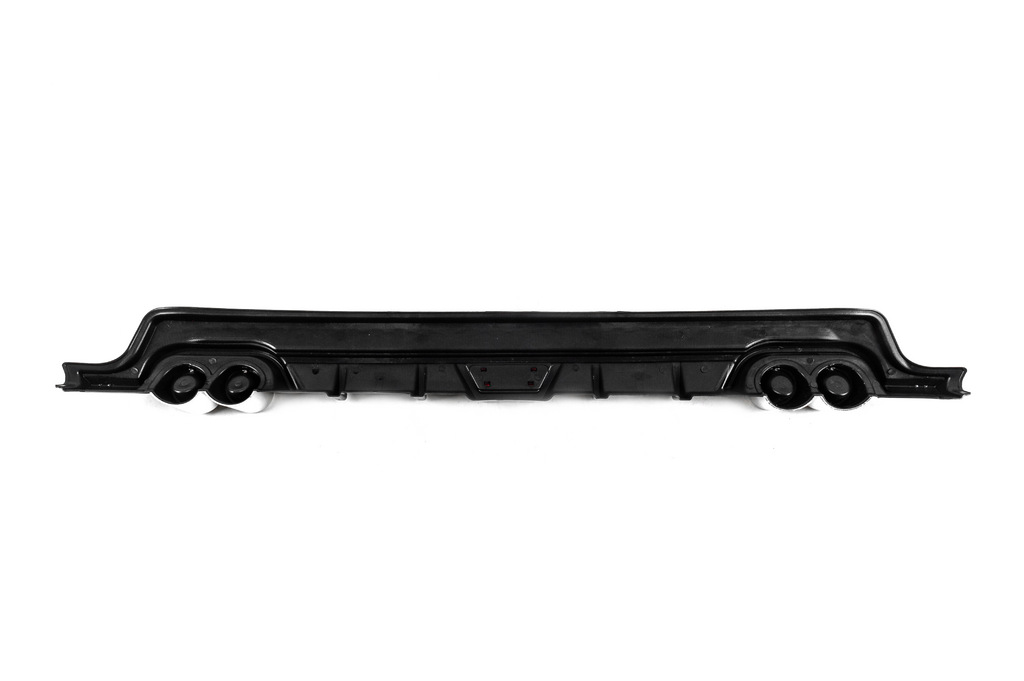 Універсальний задній дифузор V-9 (ABS) (чорний мат) 5