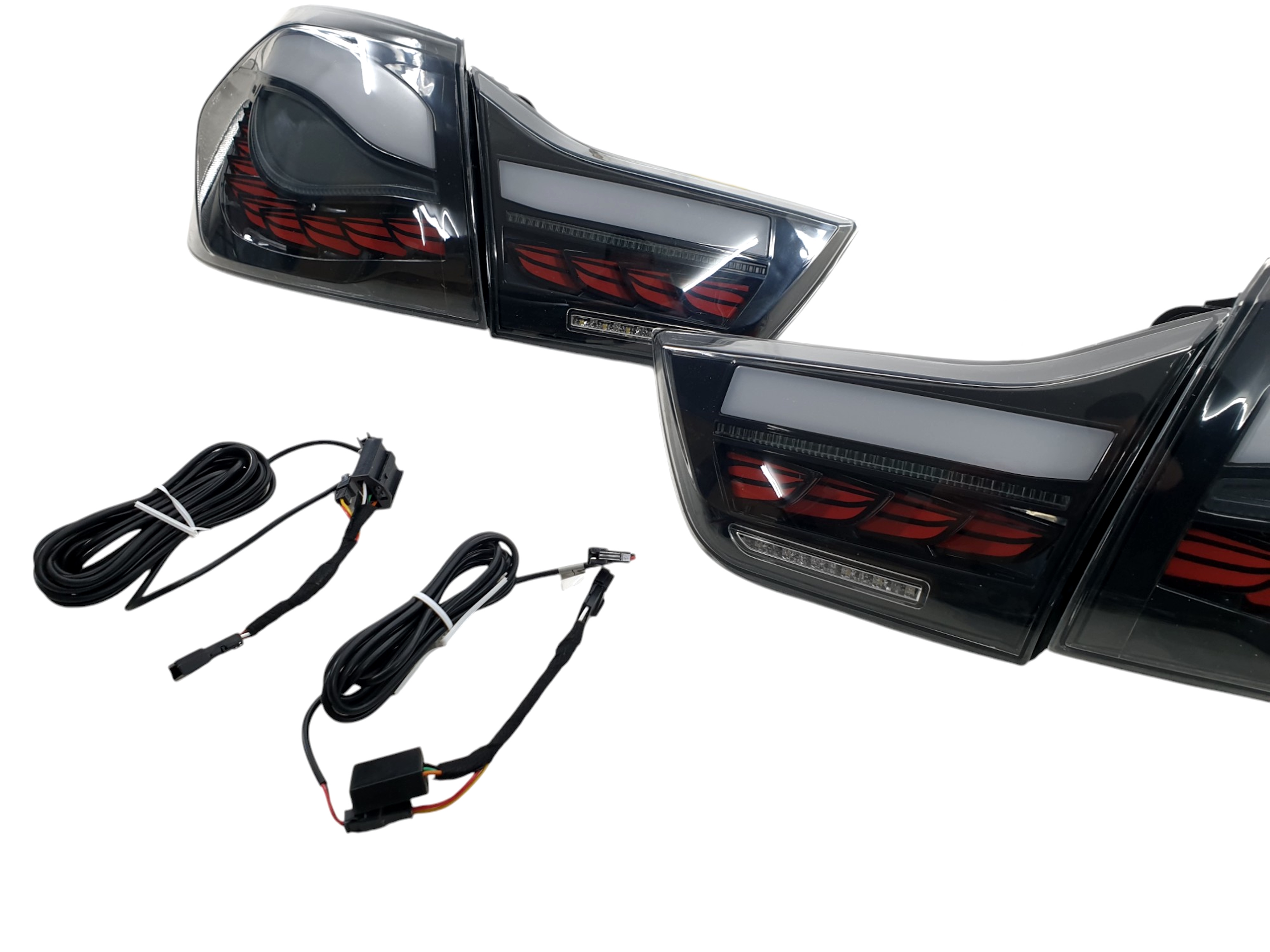 Задні ліхтарі (стиль CS Smoke V2) Стопи на BMW 4 Series F32 / F33 2013-2020 року 3
