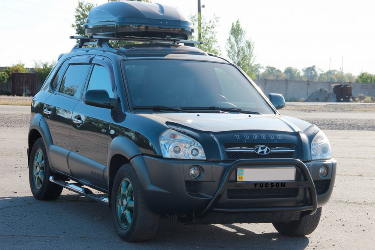 Кенгурятник WT025 Black (нерж.)