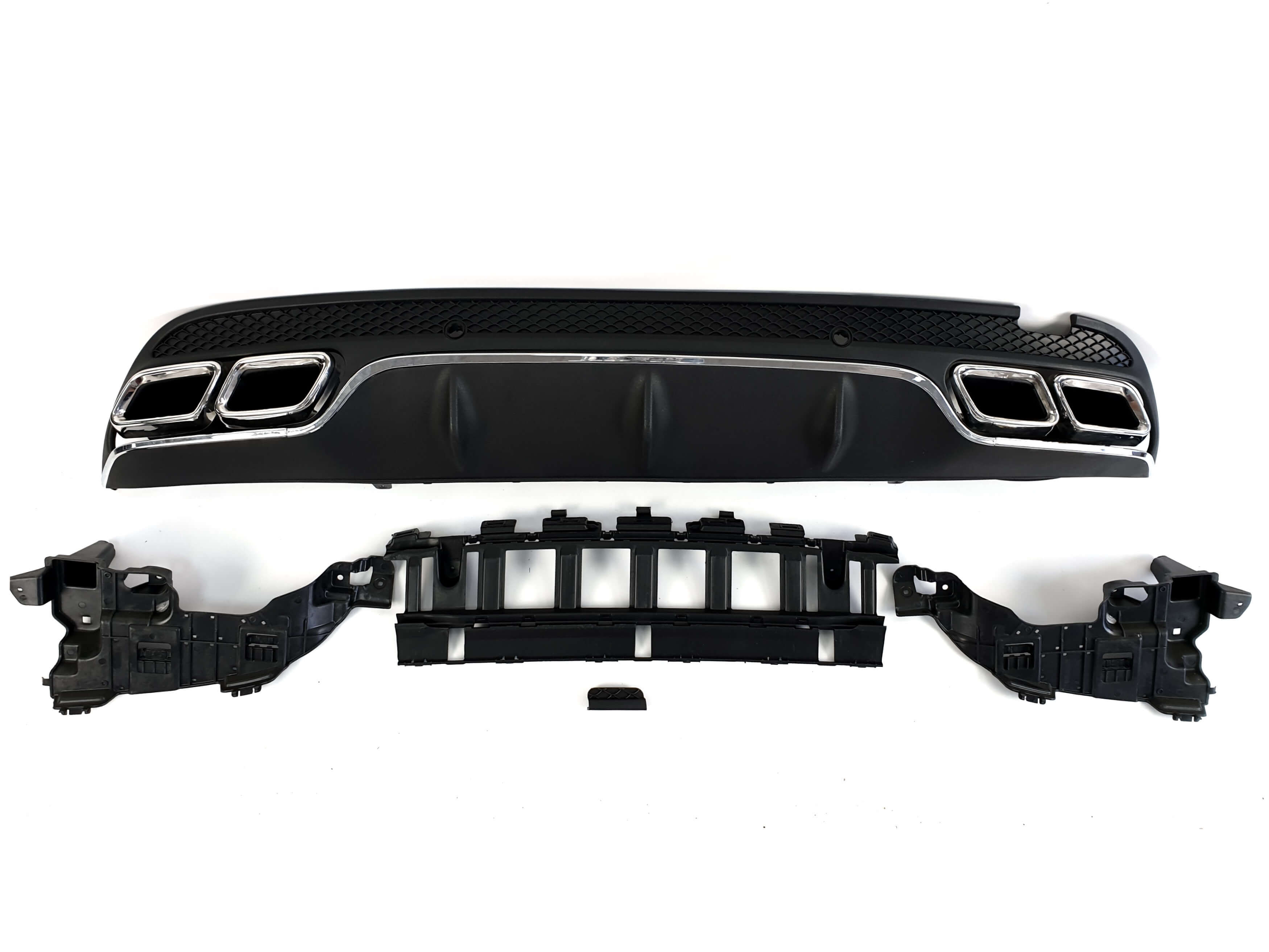 Комплект обвісів (стиль AMG C63) Body Kit на Mercedes-Benz C-Class W205 2014-2018 року 6