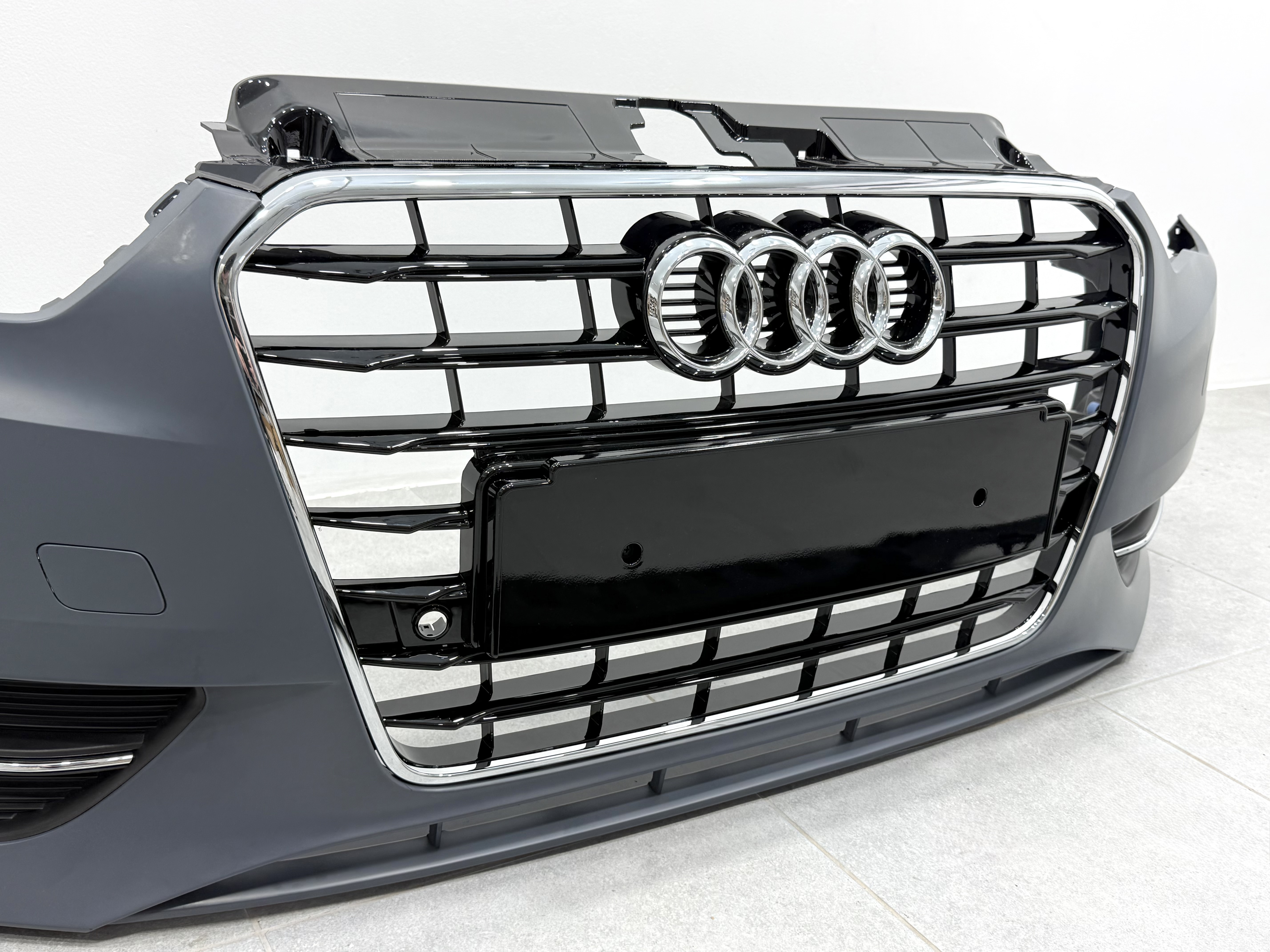 Бампер передній у зборі S-Line BLACK для Audi A3 ХЕТЧБЕК 2014-2017 5