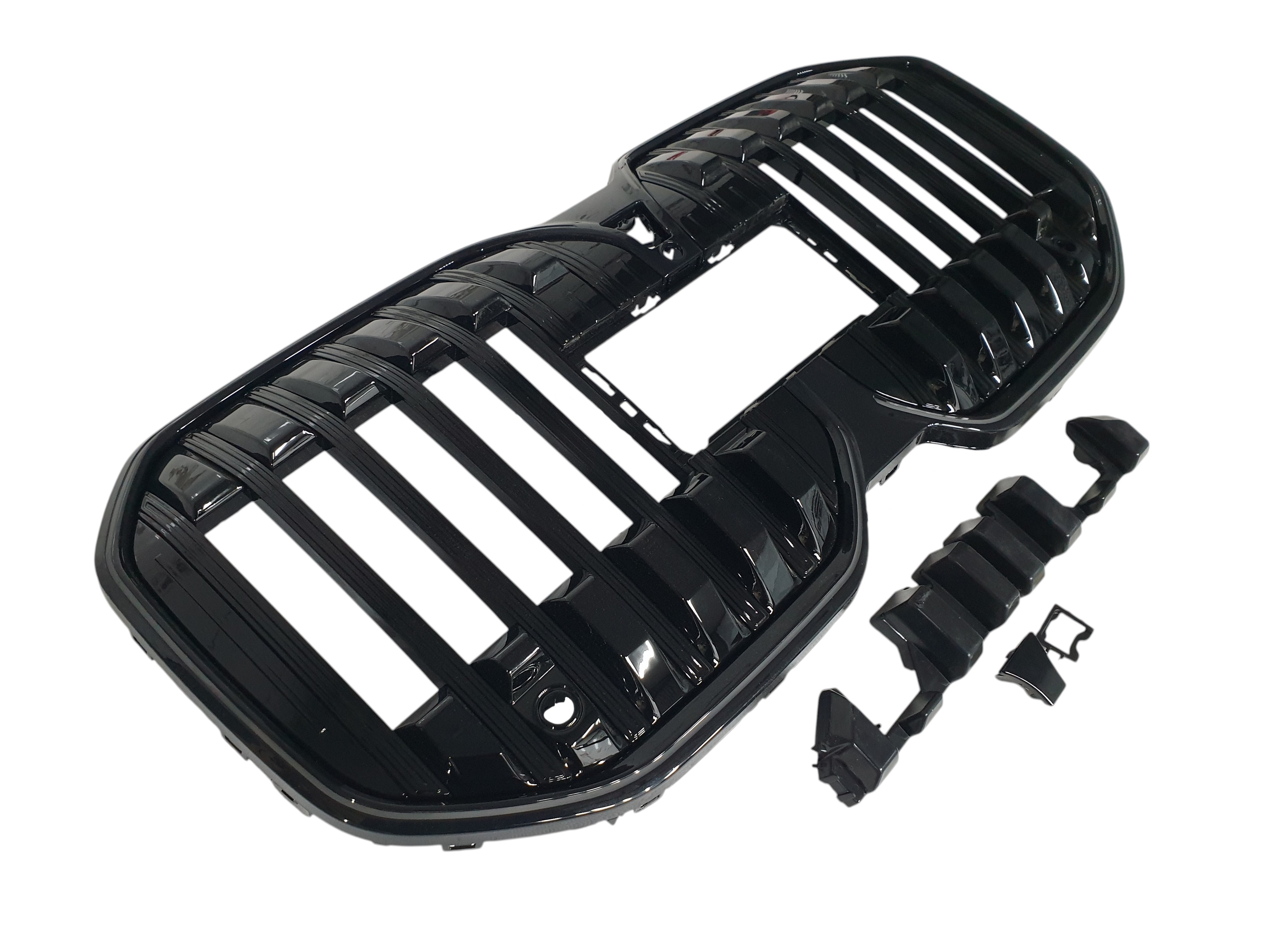 Ніздрі Чорний глянець LED (Iconic Glow) на BMW 7 Series G70 / G71 2022-2026 року 5