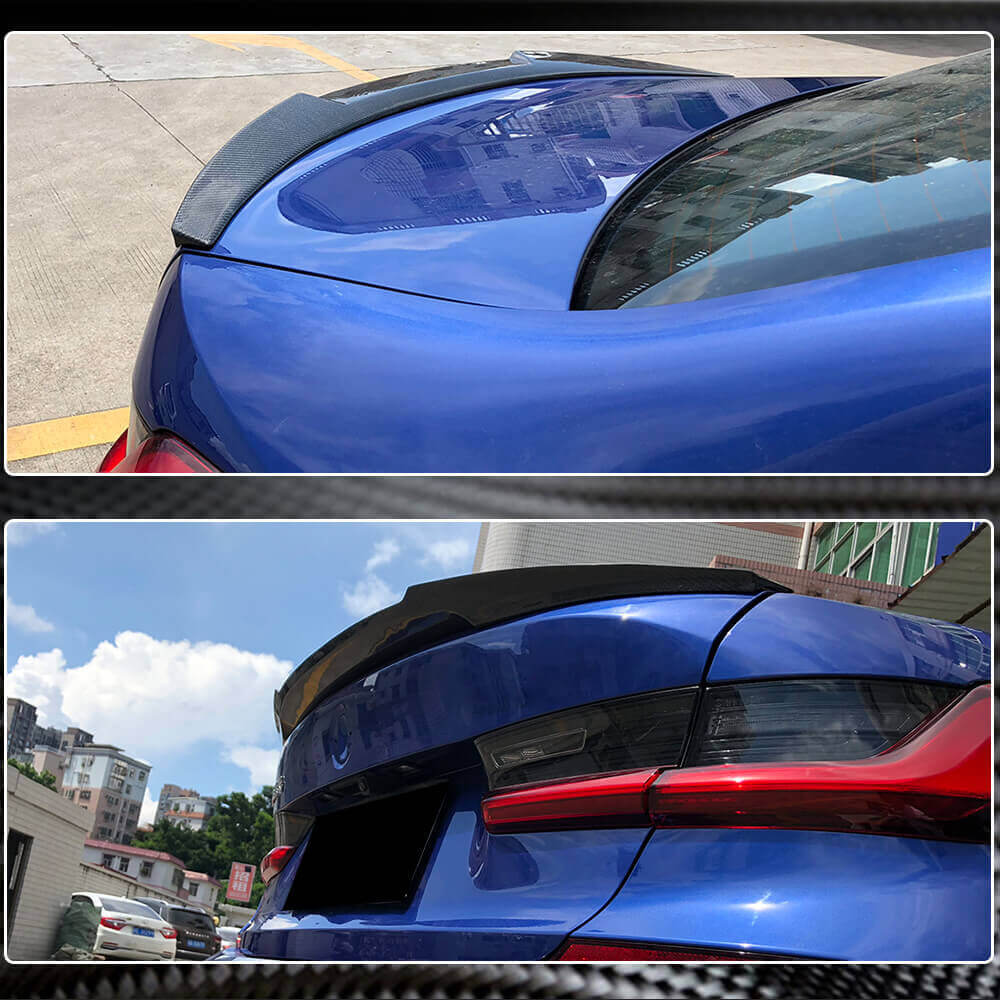 Спойлер M4-Style V1 (для G20/G80, Карбон) 4