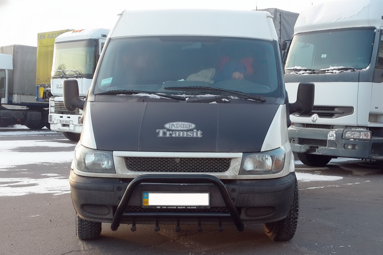 Кенгурятник WT002 Black (2006-2014, нерж.) 5