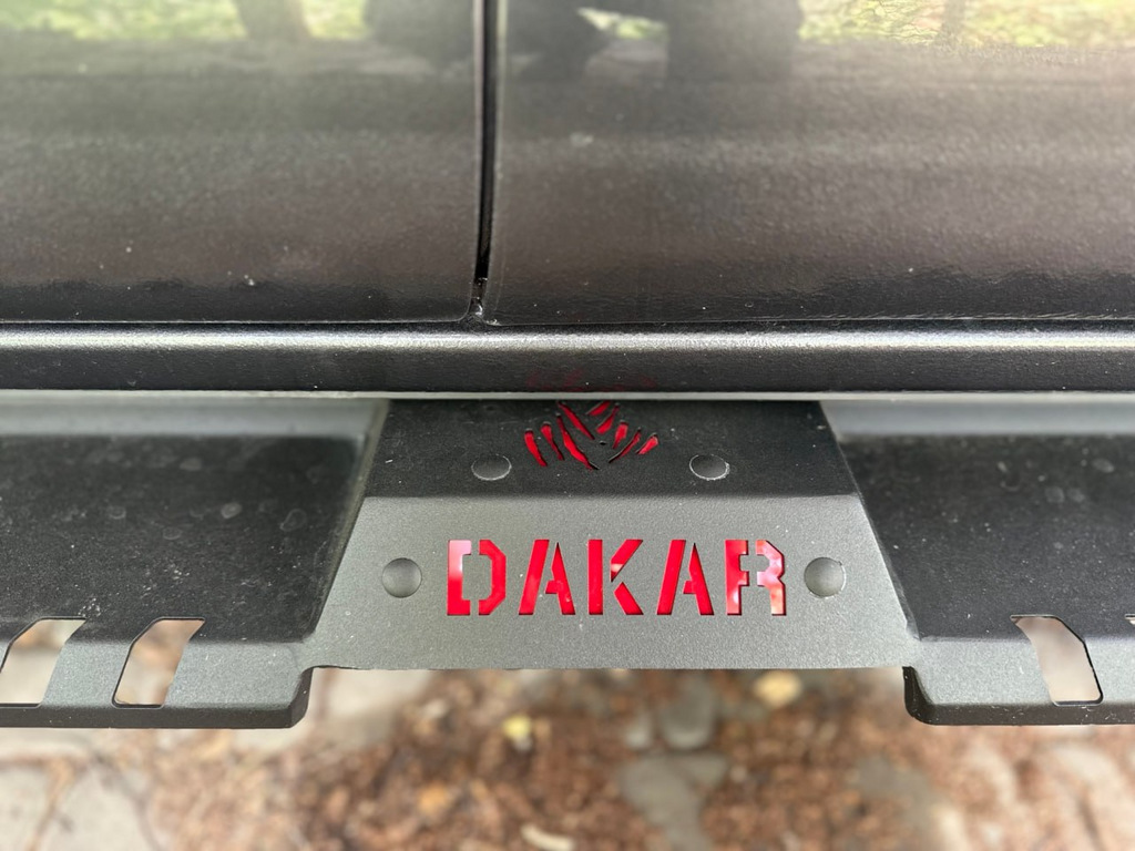 Бокові пороги Dakar V2 з LED (2 шт, метал) 2
