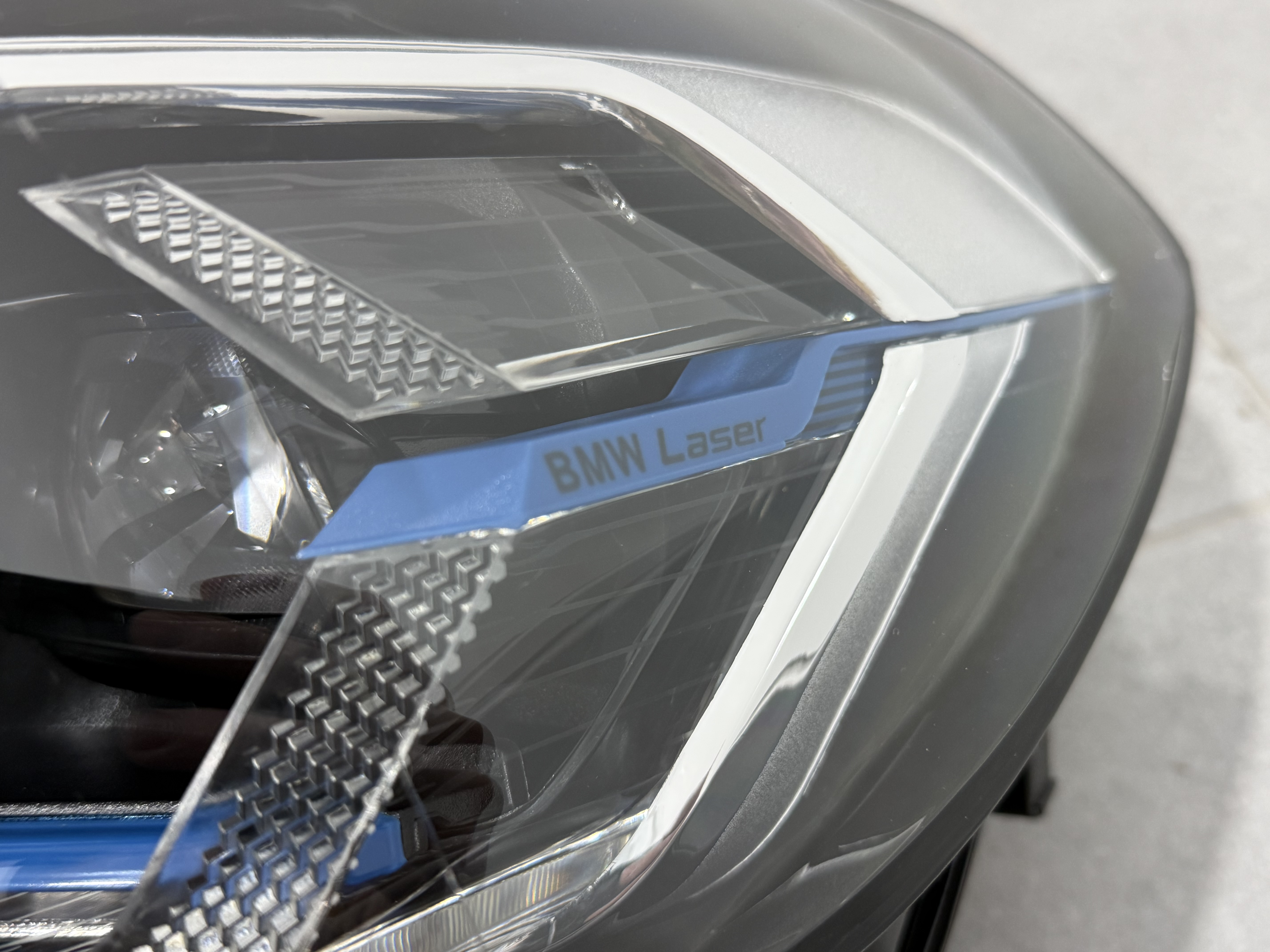 Фари стиль Laser LCI 2022+ рестайлінг замість дорестайлінгових BMW X3 G01 X4 G02 2018-2021 2шт. з заміною бампера на 2022-2024 6