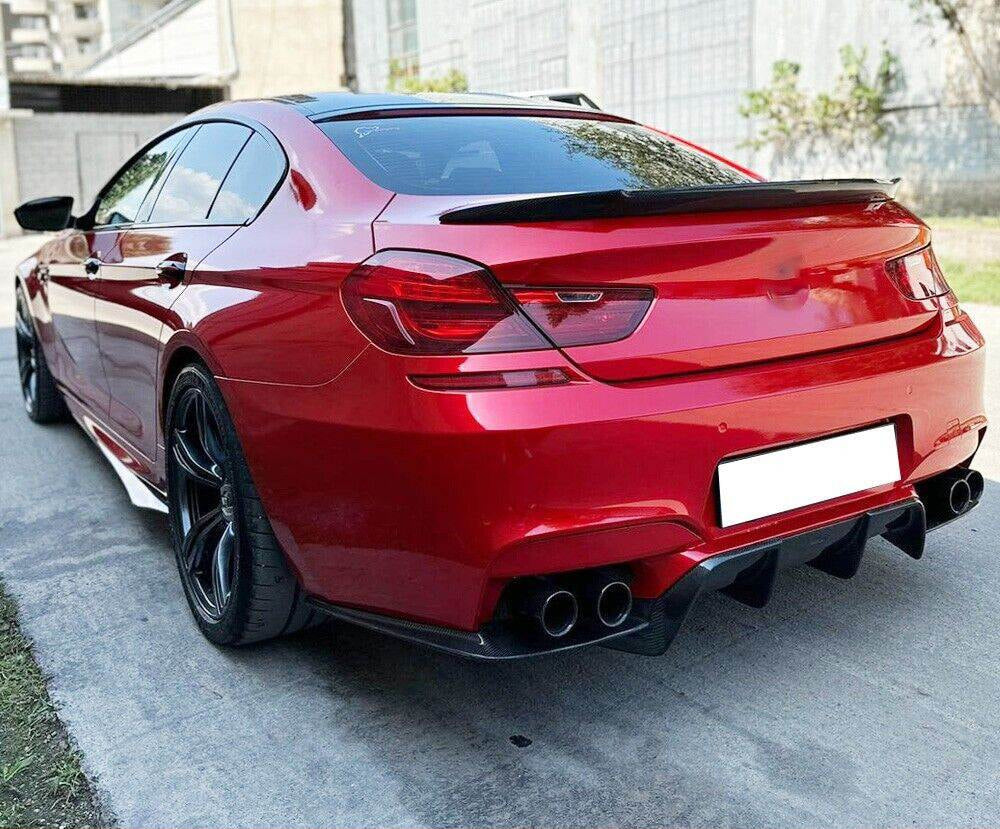 Дифузор заднього бампера V1 (для M6, Карбон) 2