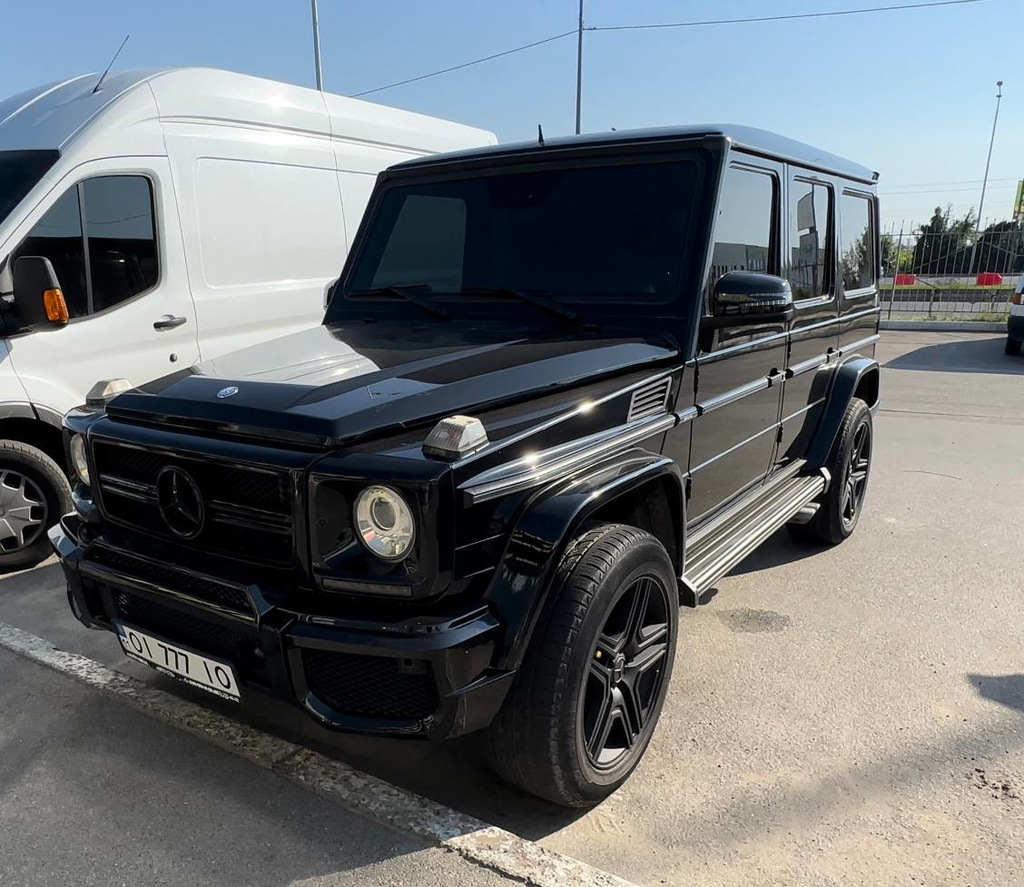 Будиночок на передній бампер (чорний мат, G65) 3