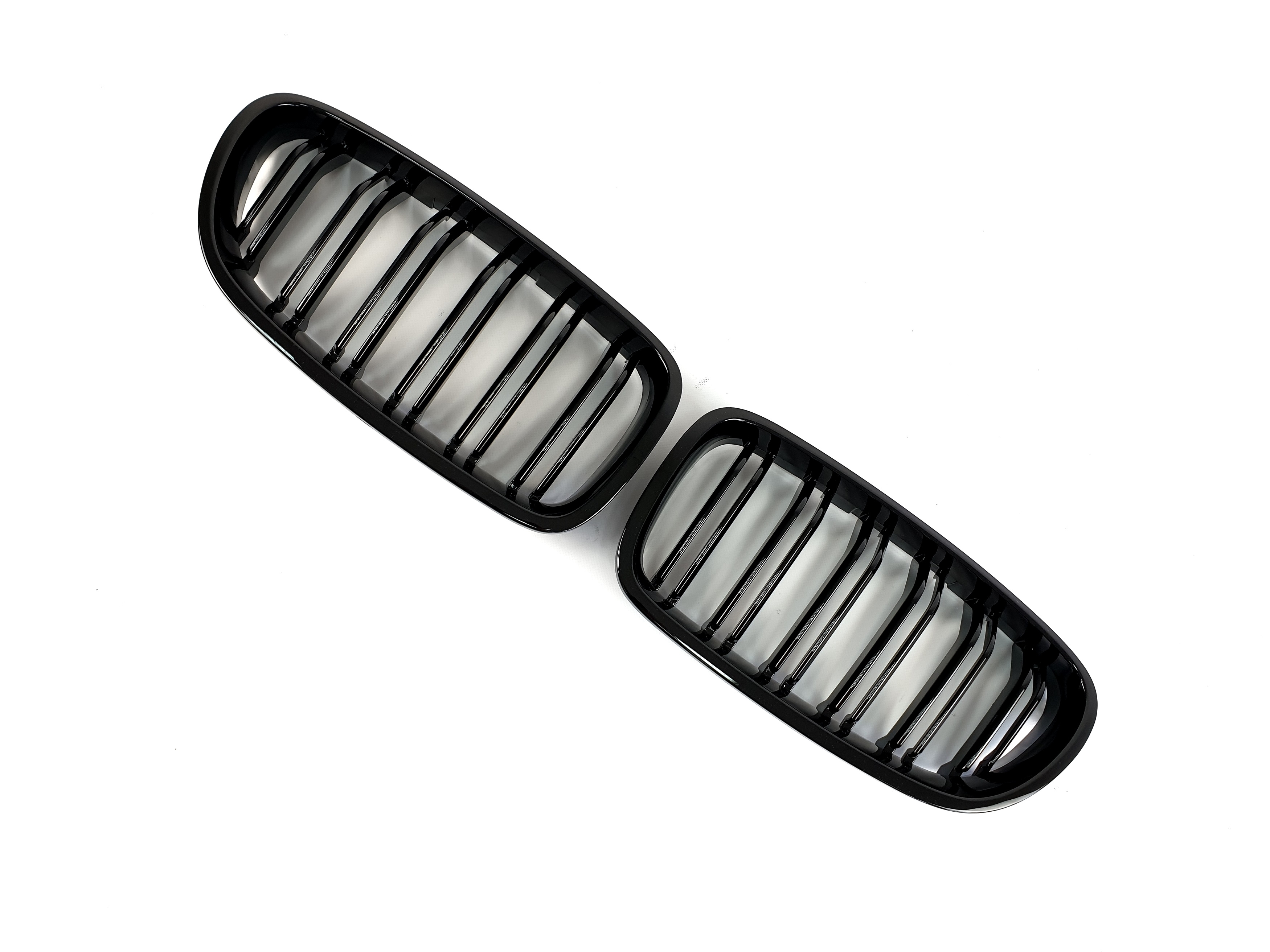Ніздрі Чорний глянець (Подвійні M-Look) на BMW 5 Series F10 / F11 2010-2017 року 3