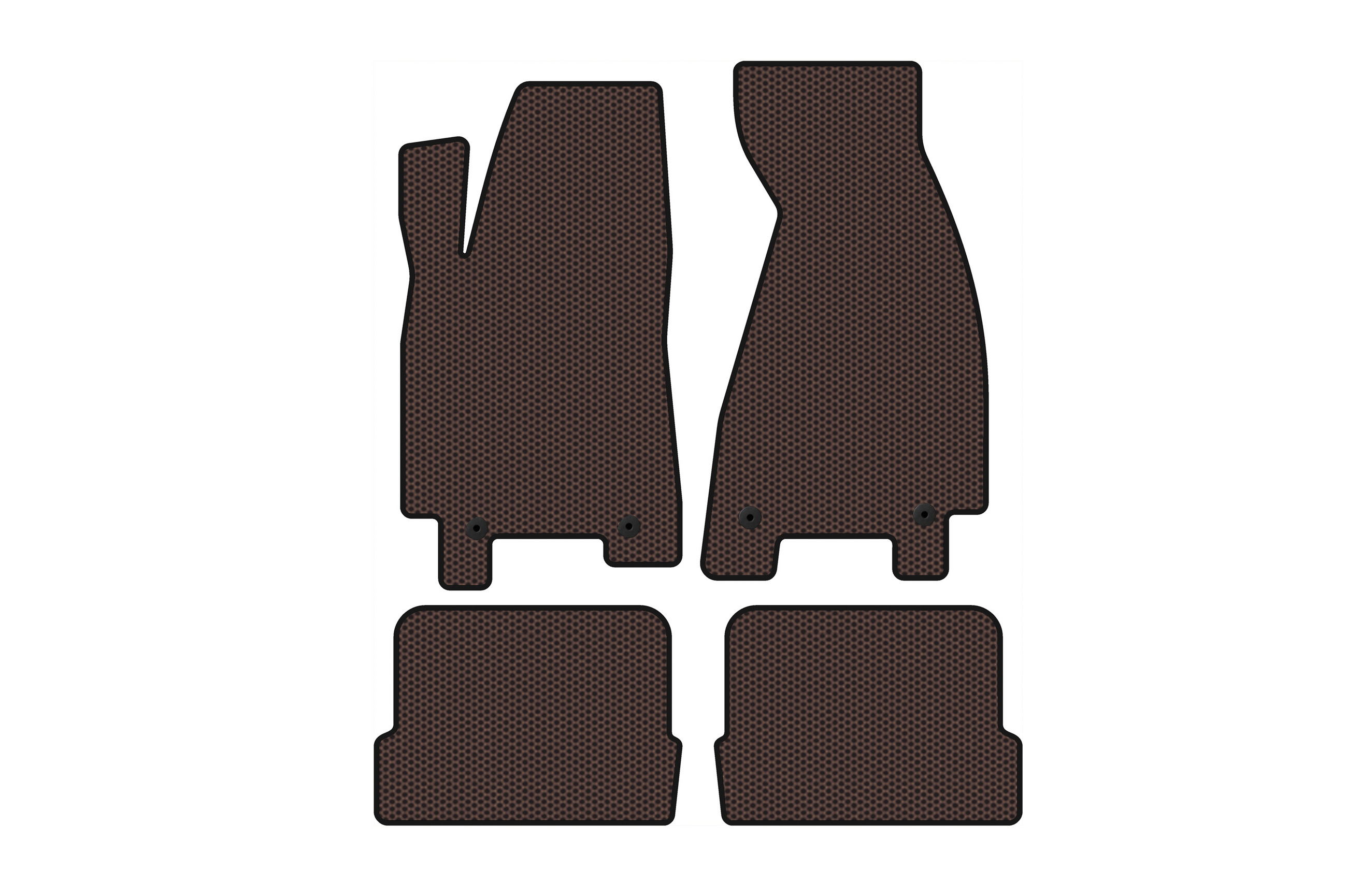 Гумові килимки Carsuit (1991-1996, Купе, коричневий)