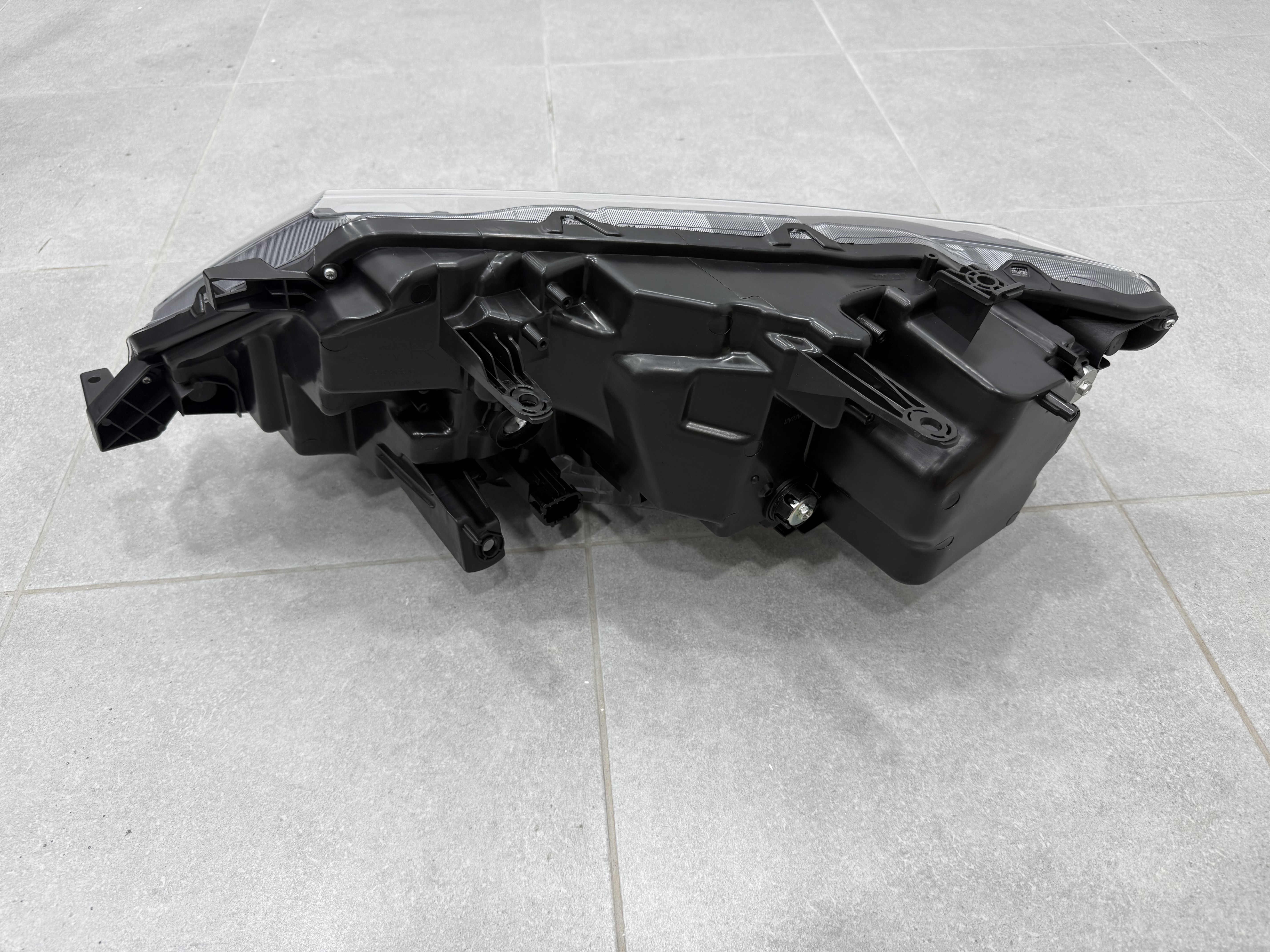 Права фара Full LED 2 лінзи ХРОМ для Nissan Rogue 32 2017-2020 6