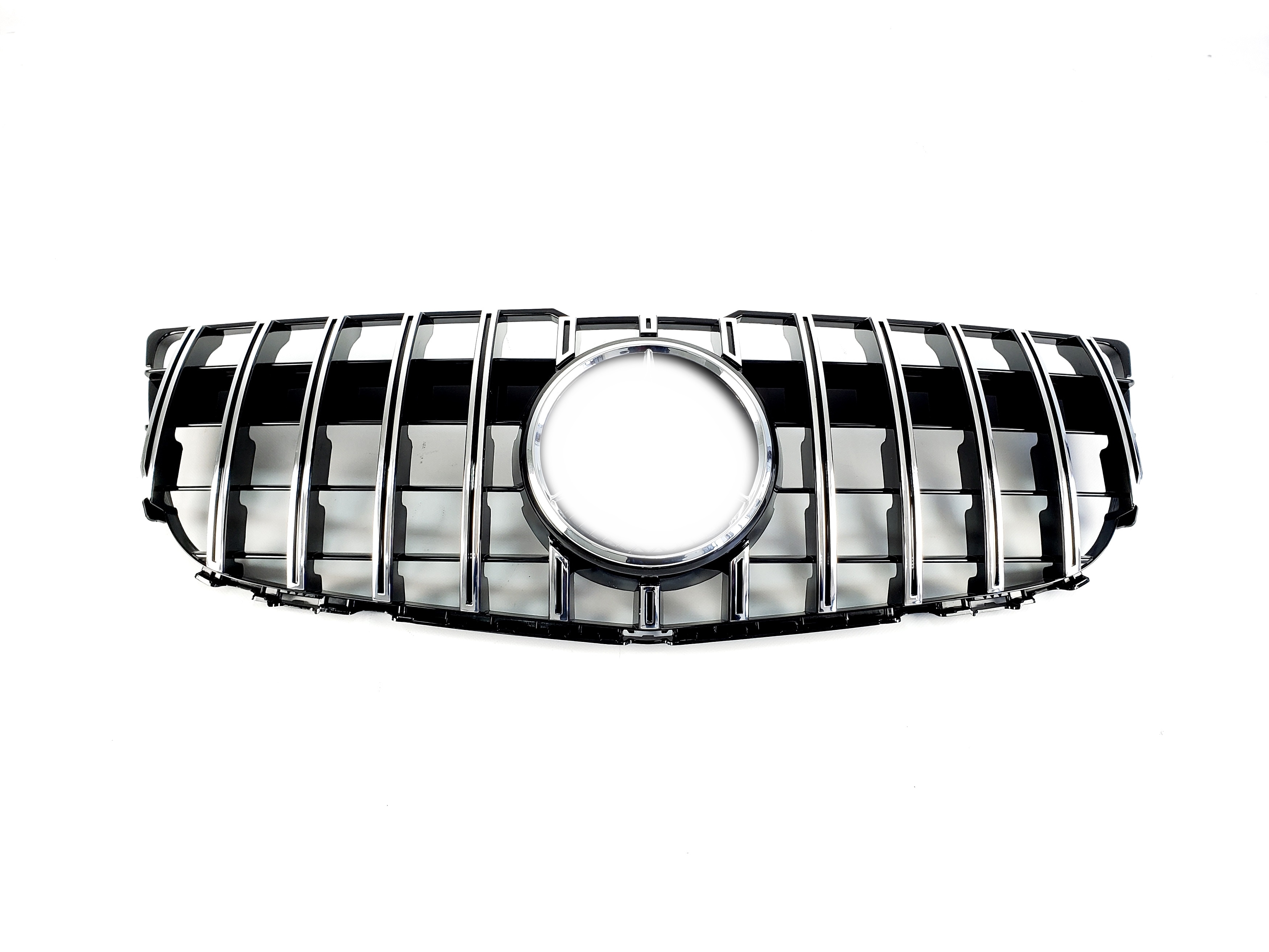 Решітка радіатора GT Chrome Black на Mercedes-Benz GLK-Class X204 2012-2015 року 2