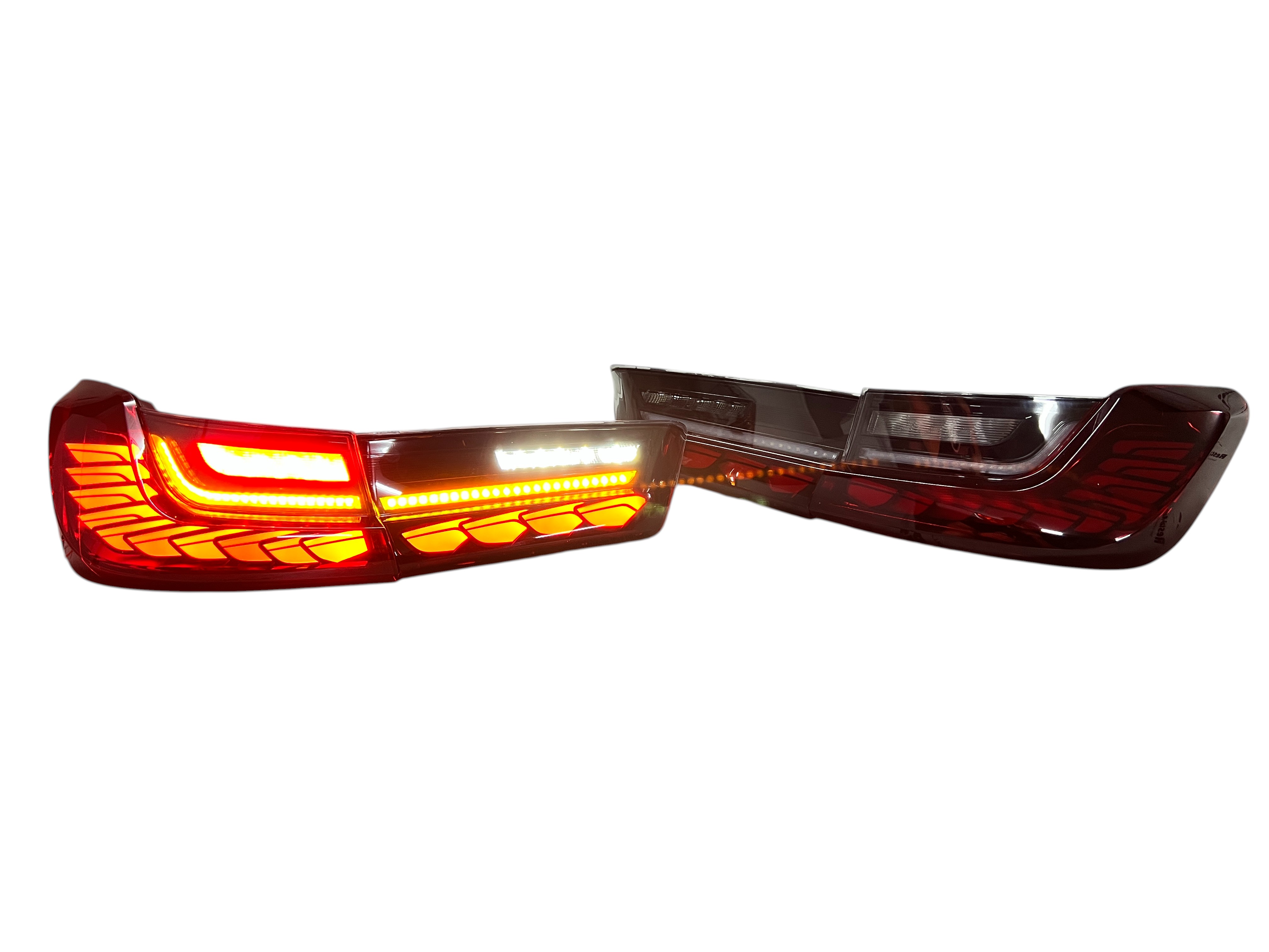 Задні ліхтарі (CS Red V2) на BMW 3 Series G20 / G21 2018-2022 року 6