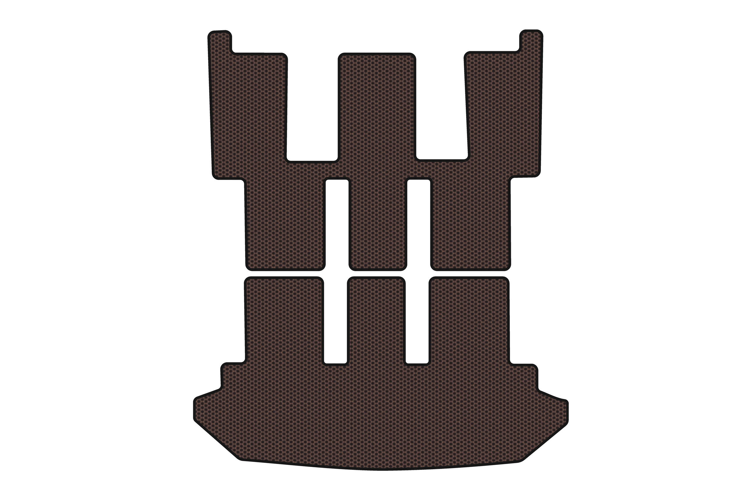Гумовий килимок в багажник Carsuit V2 (Коричневий)