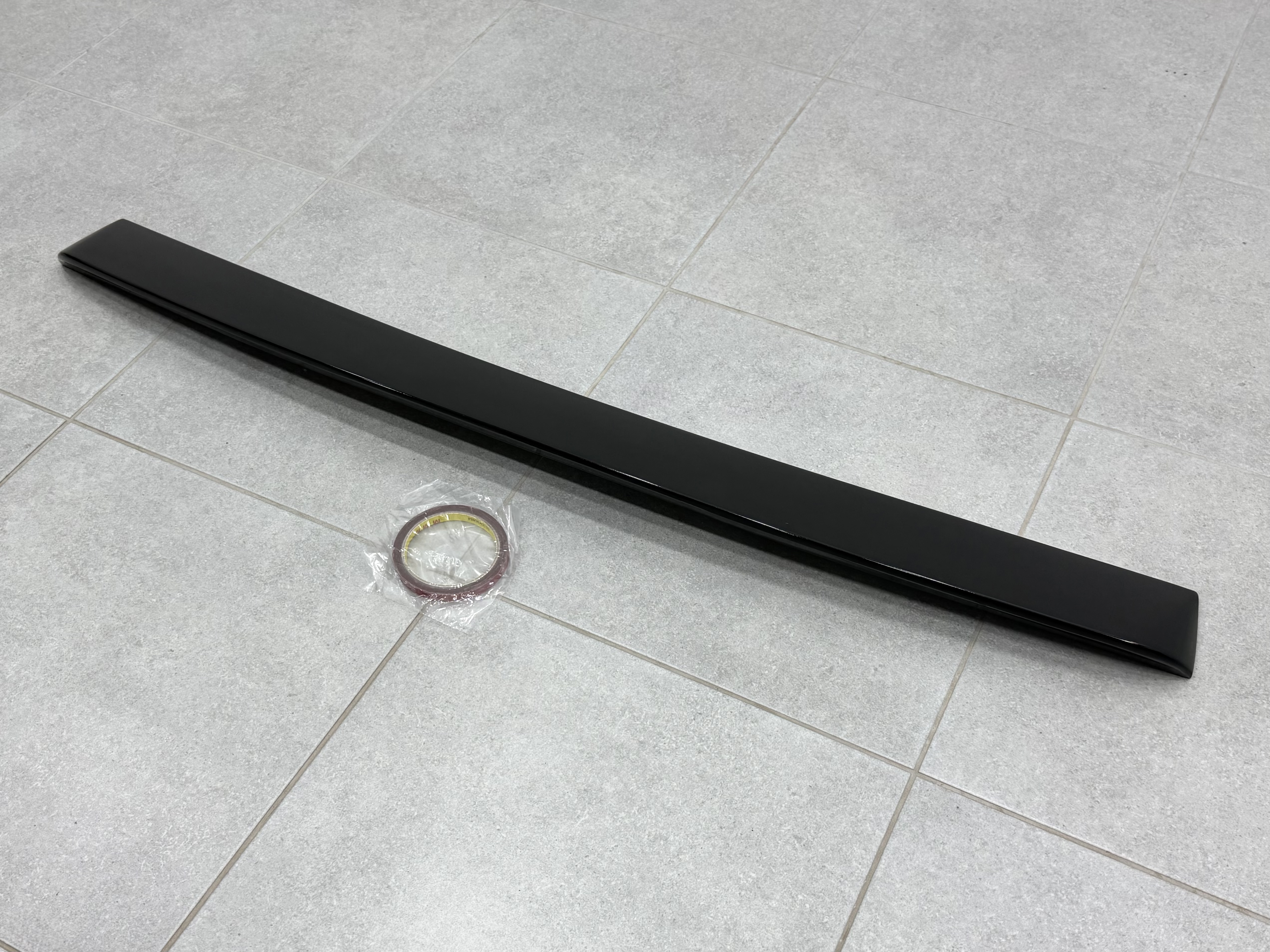 Козирок заднього скла Toyota Camry 50 / 55 EU / USA 2011-2017 ABS пластик, колір чорний глянець 6