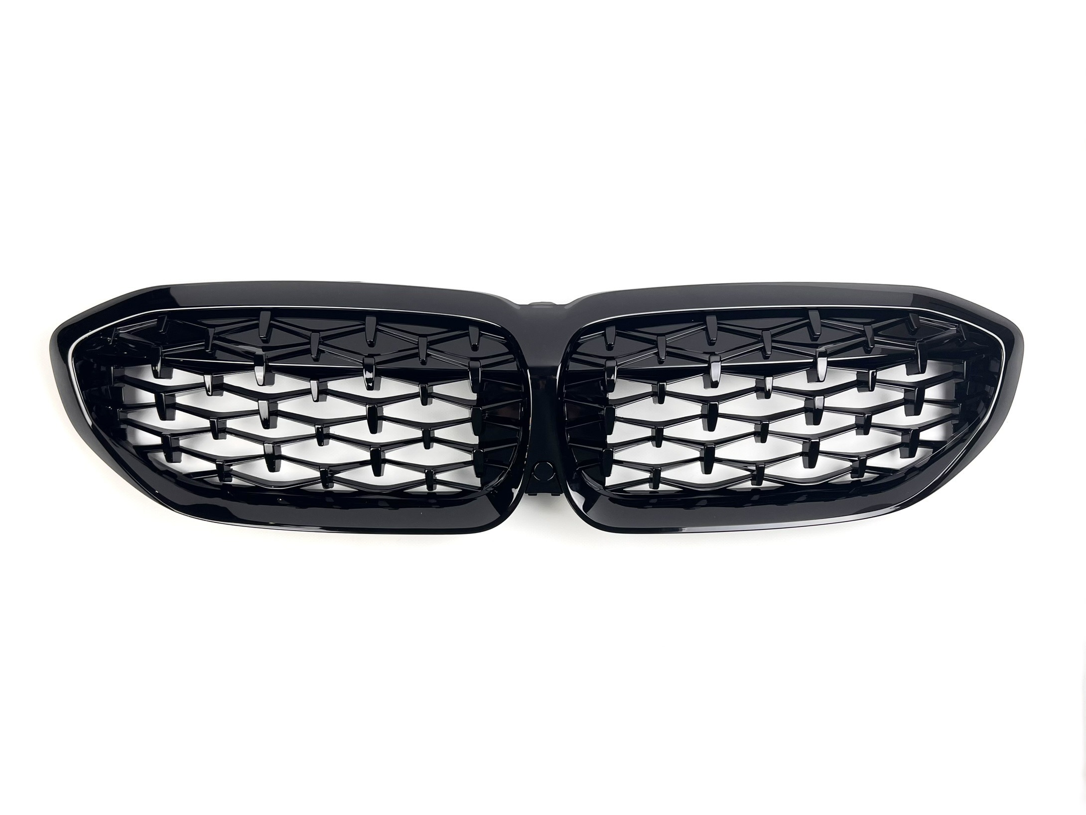 Решітка радіатора Diamond black BMW 3 Series G20 G21 2019-2022 чорний глянець 2