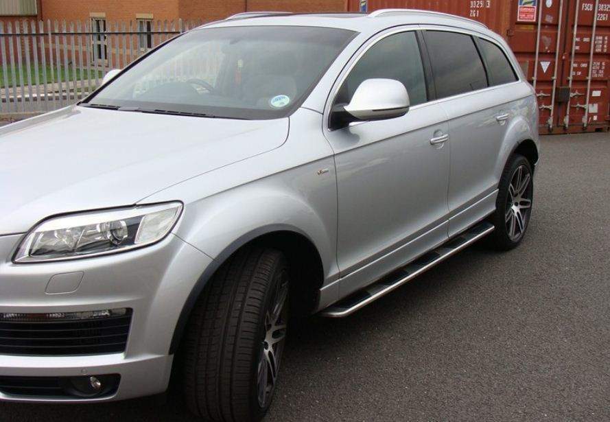 Пороги бічні OEM підніжки Audi Q7 2006-2015 4