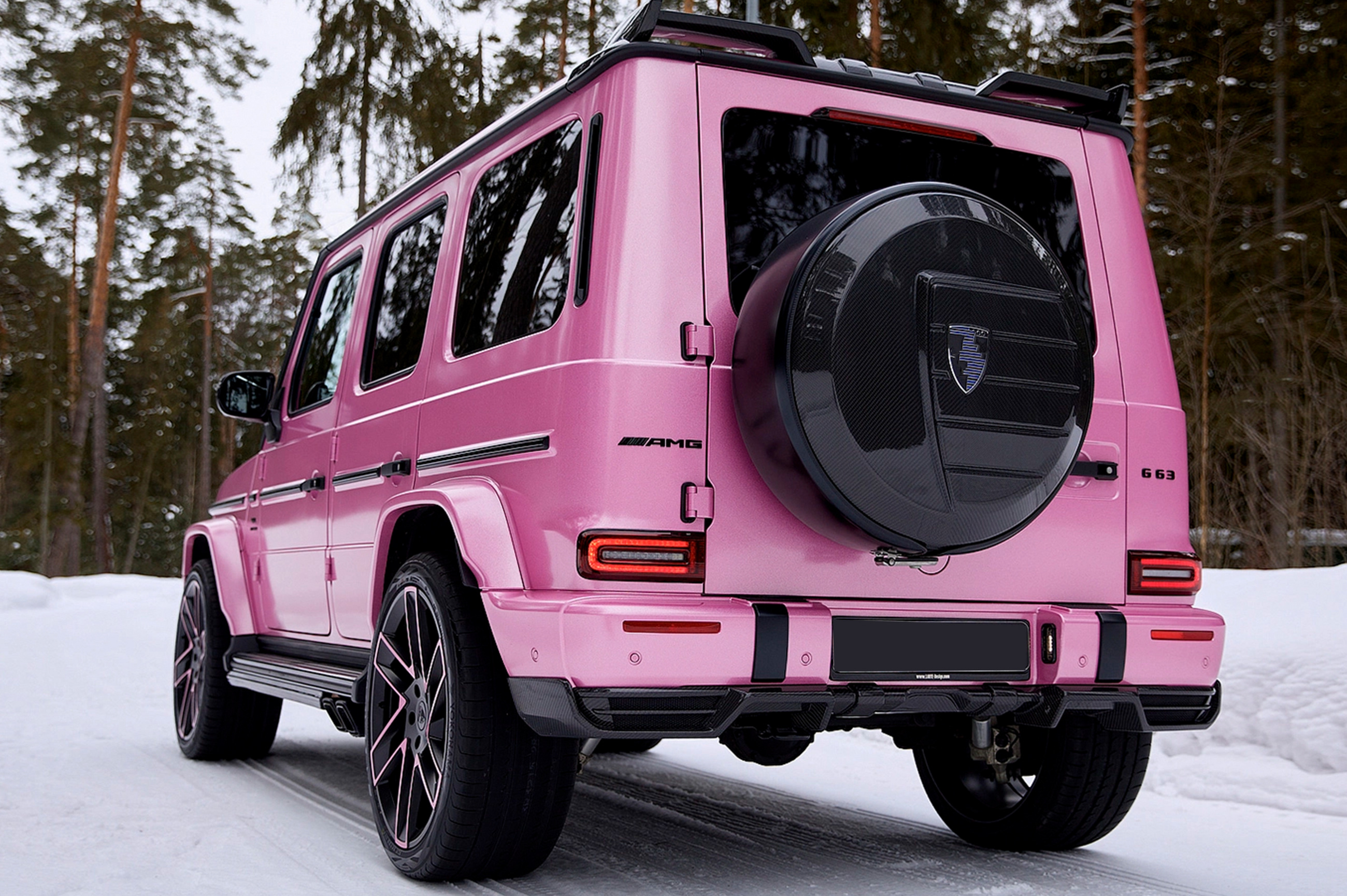 Комплект обвісів LRT Carbon (для G63 AMG) 6