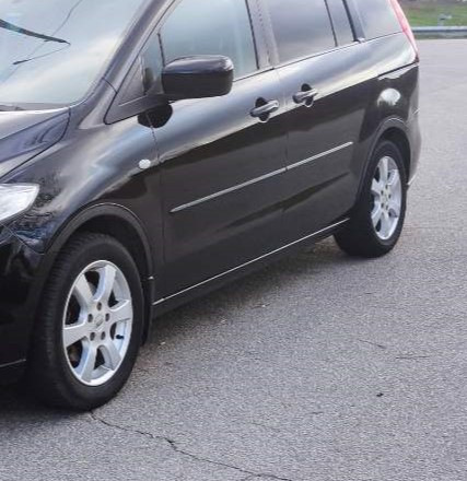 Накладки на арки (4 шт, чорні) 2005-2008, ABS-пластик 3