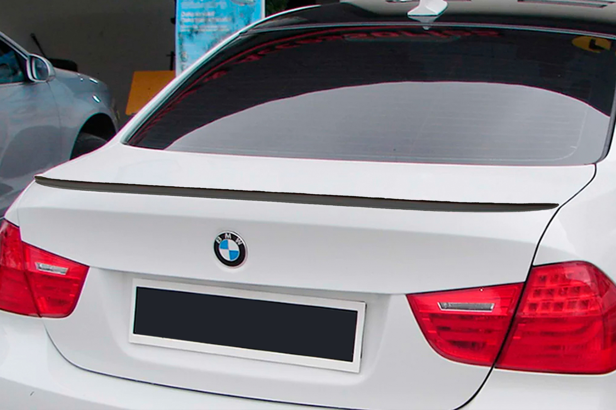 Спойлер M3-Style (для E90, чорний глянець) 5