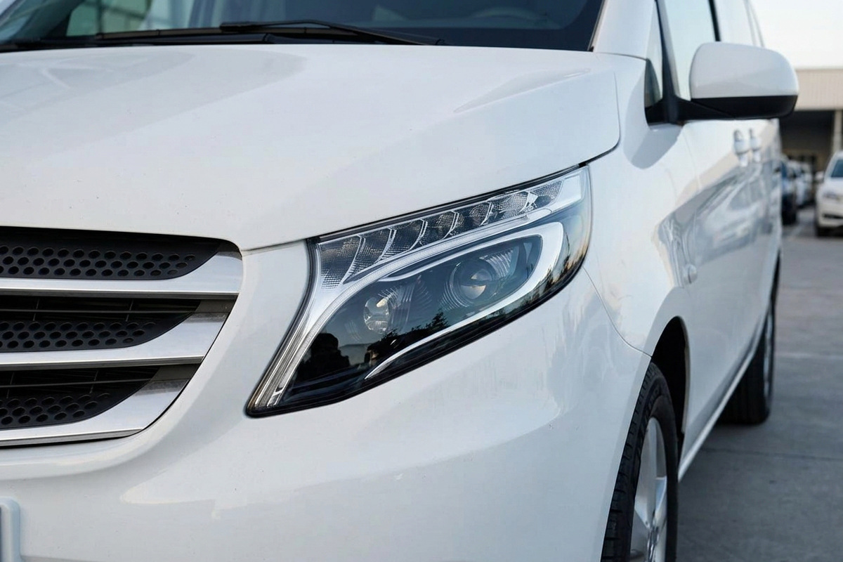 Передні фари V-class дизайн LED (для Vito, 2 шт) 2
