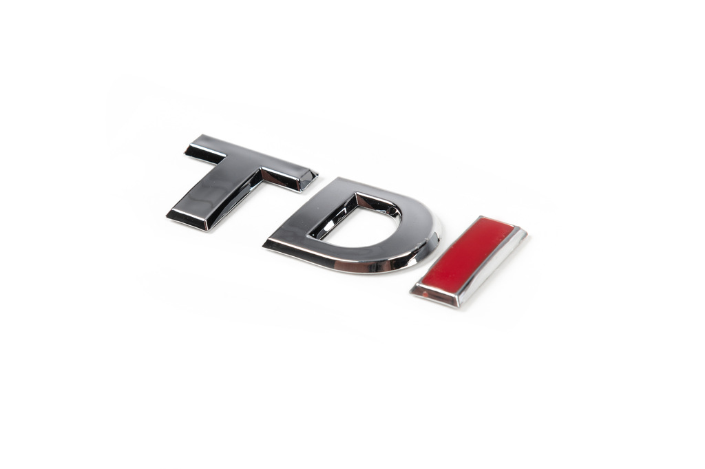 Напис TDI (під оригінал) Всі хром 4