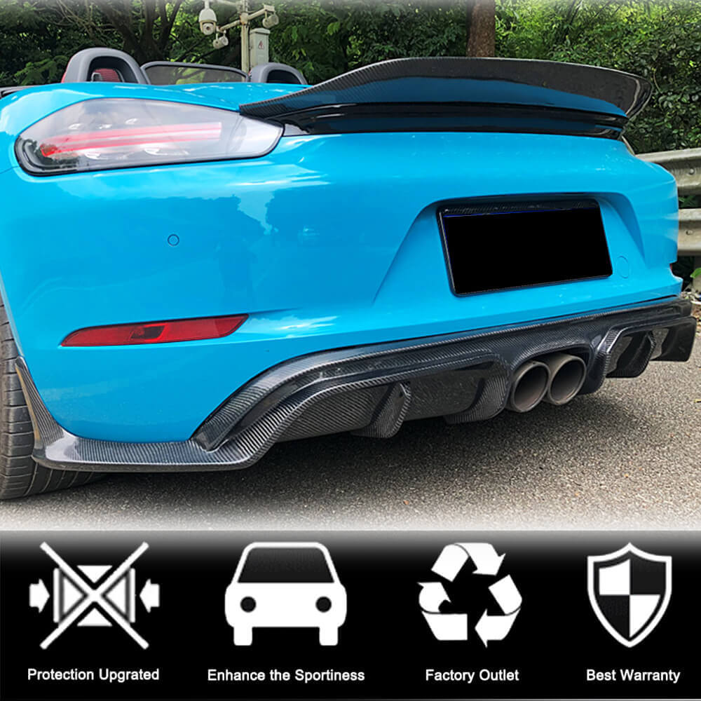 Спойлер V1 (для Boxster, Карбон) 2