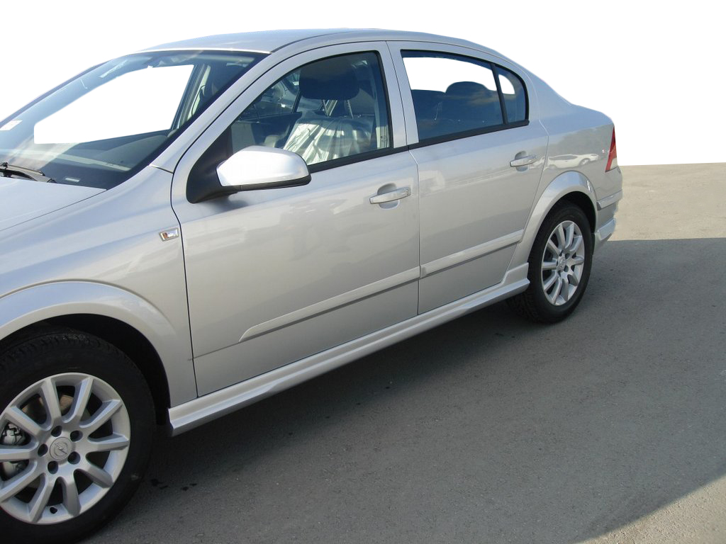 Бічні спідниці Sedan (під фарбування)
