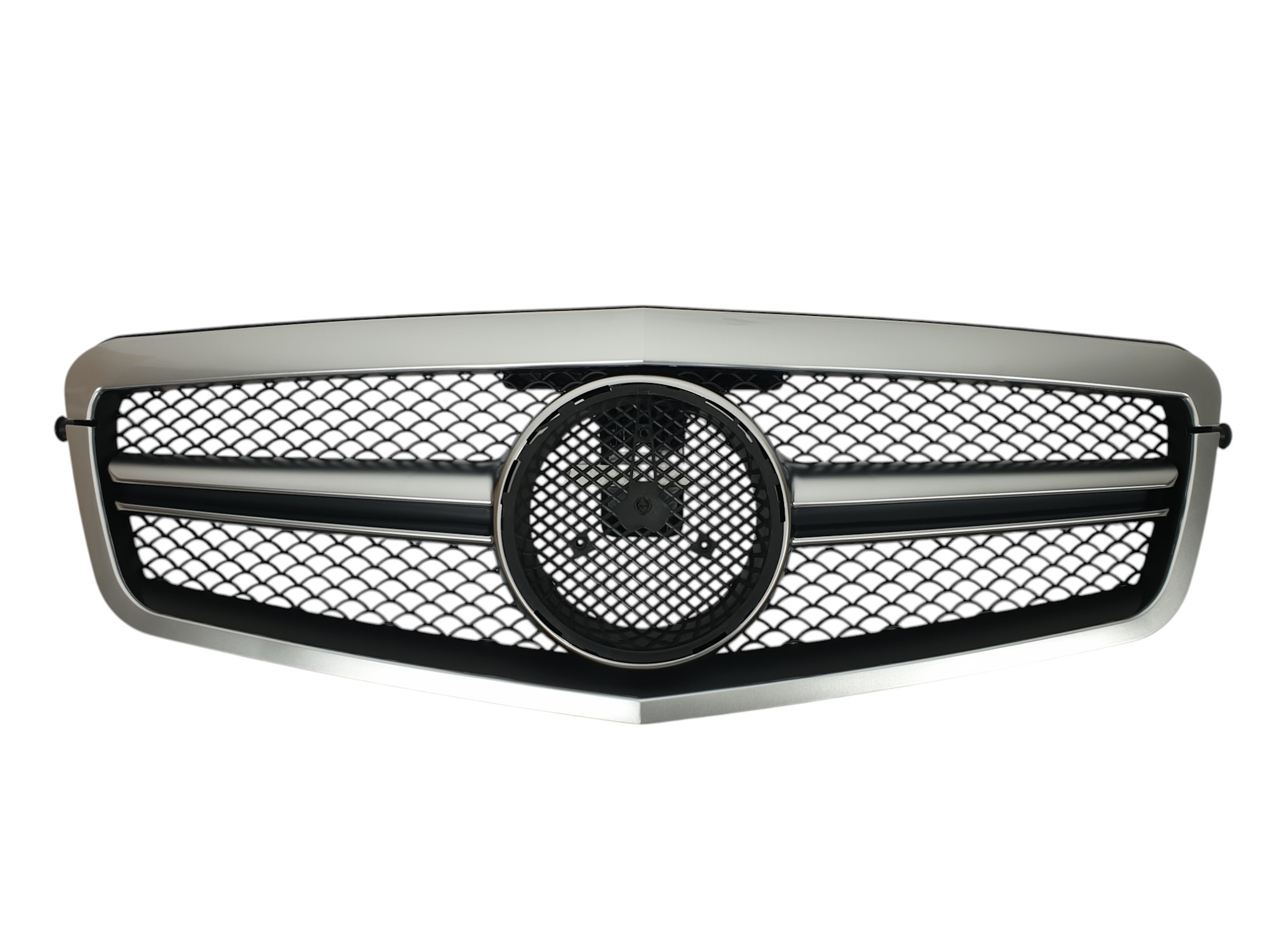 Решітка радіатора SL Silver на Mercedes-Benz E-Class W212 2009-2013 року