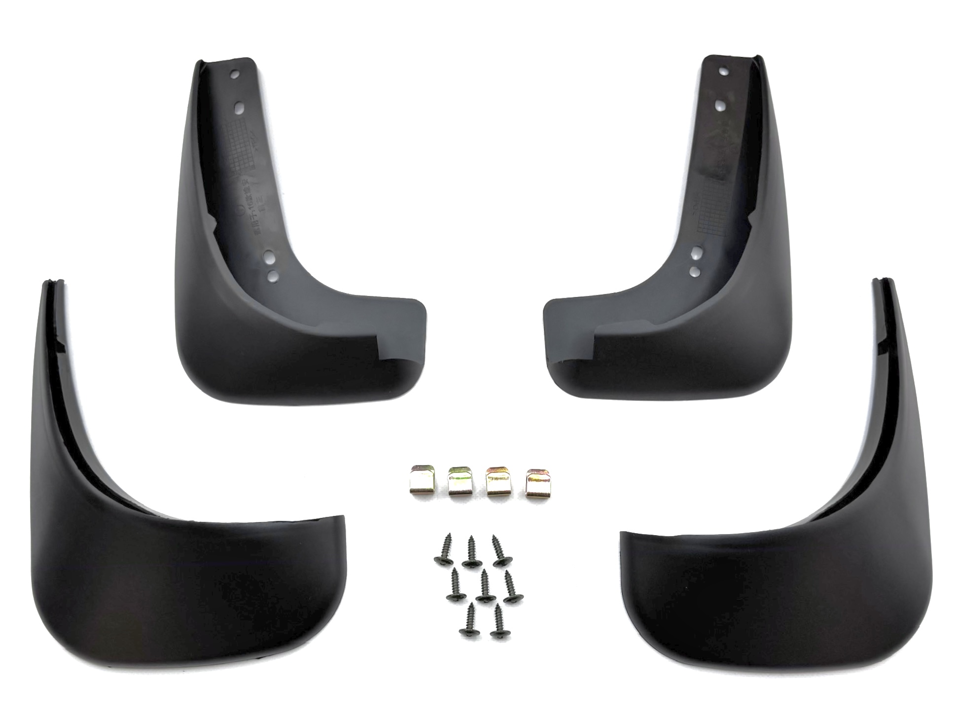 Бризковики Volkswagen Touran/Caddy 2003-2015, Дизайн 2 комплект 4шт