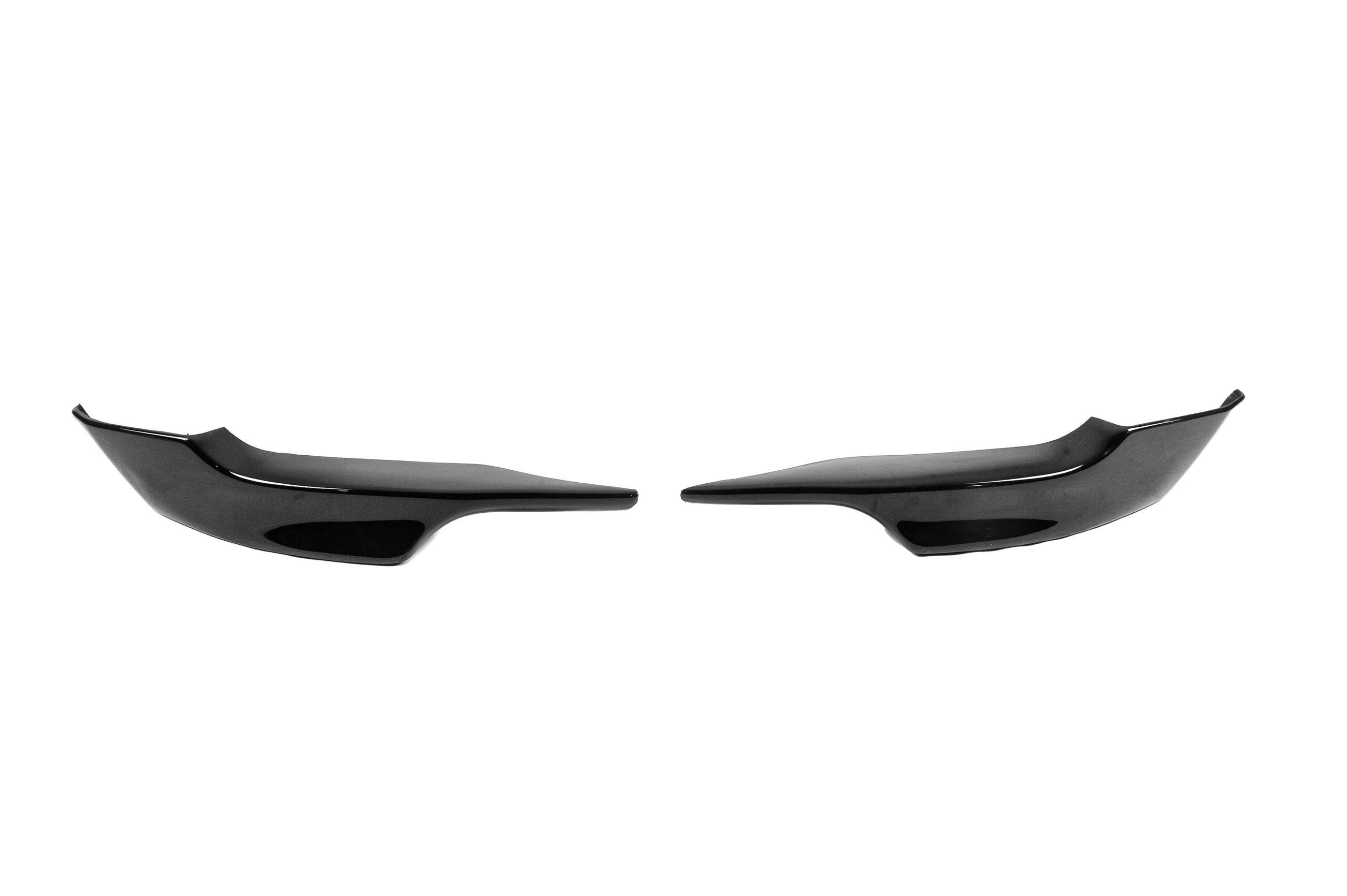 Передня Lip накладка (для M-Sport 2006-2010, чорний глянець) 3