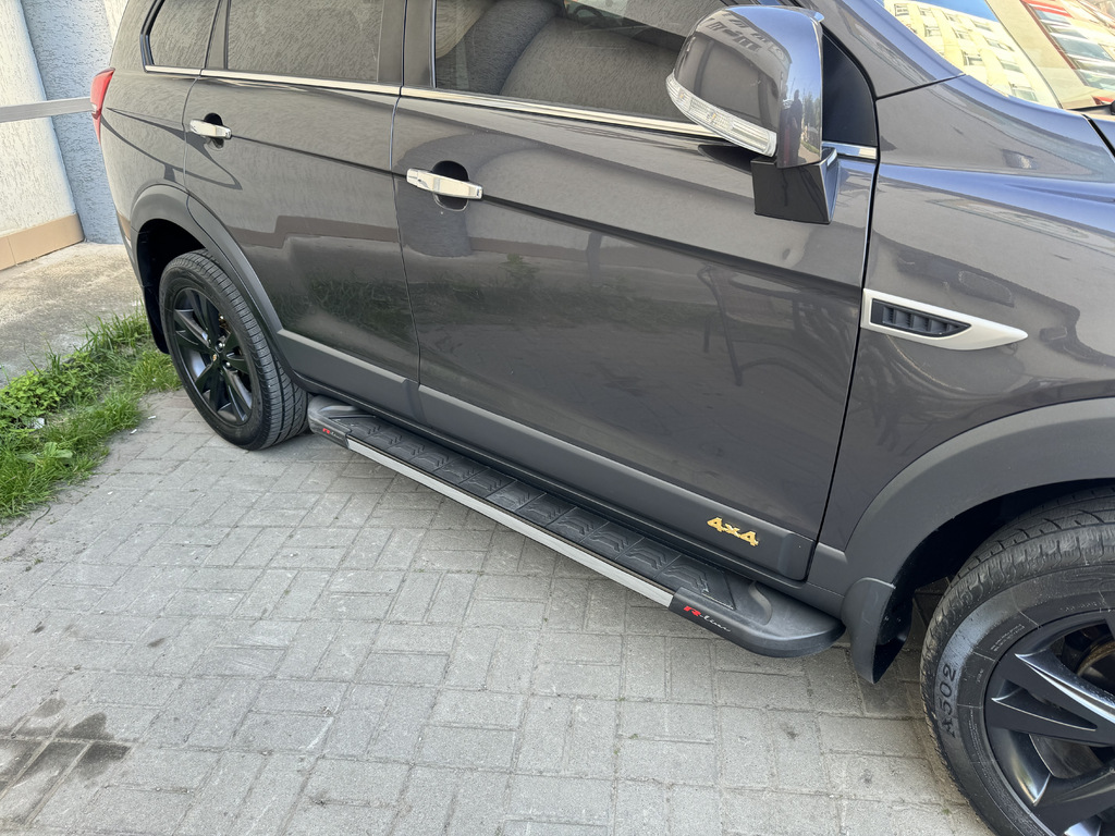 Бокові пороги RedLine V1 (2 шт., Алюміній) 2007-2015 2