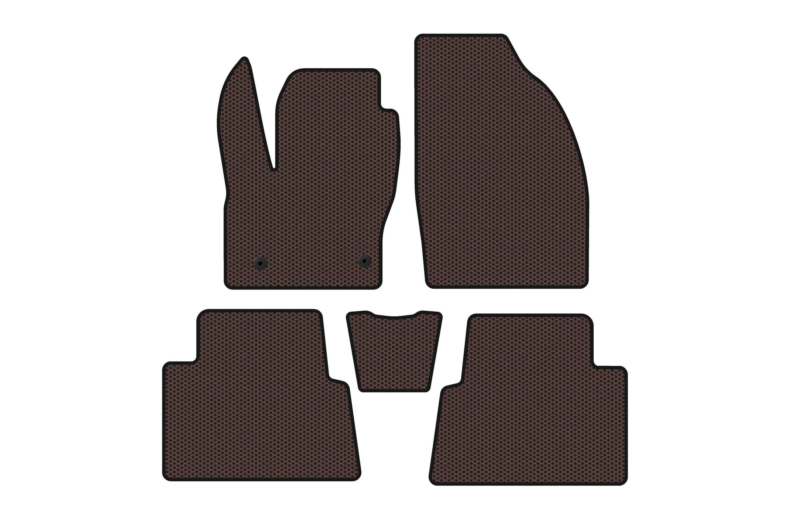 Гумові килимки Carsuit (Коричневий)