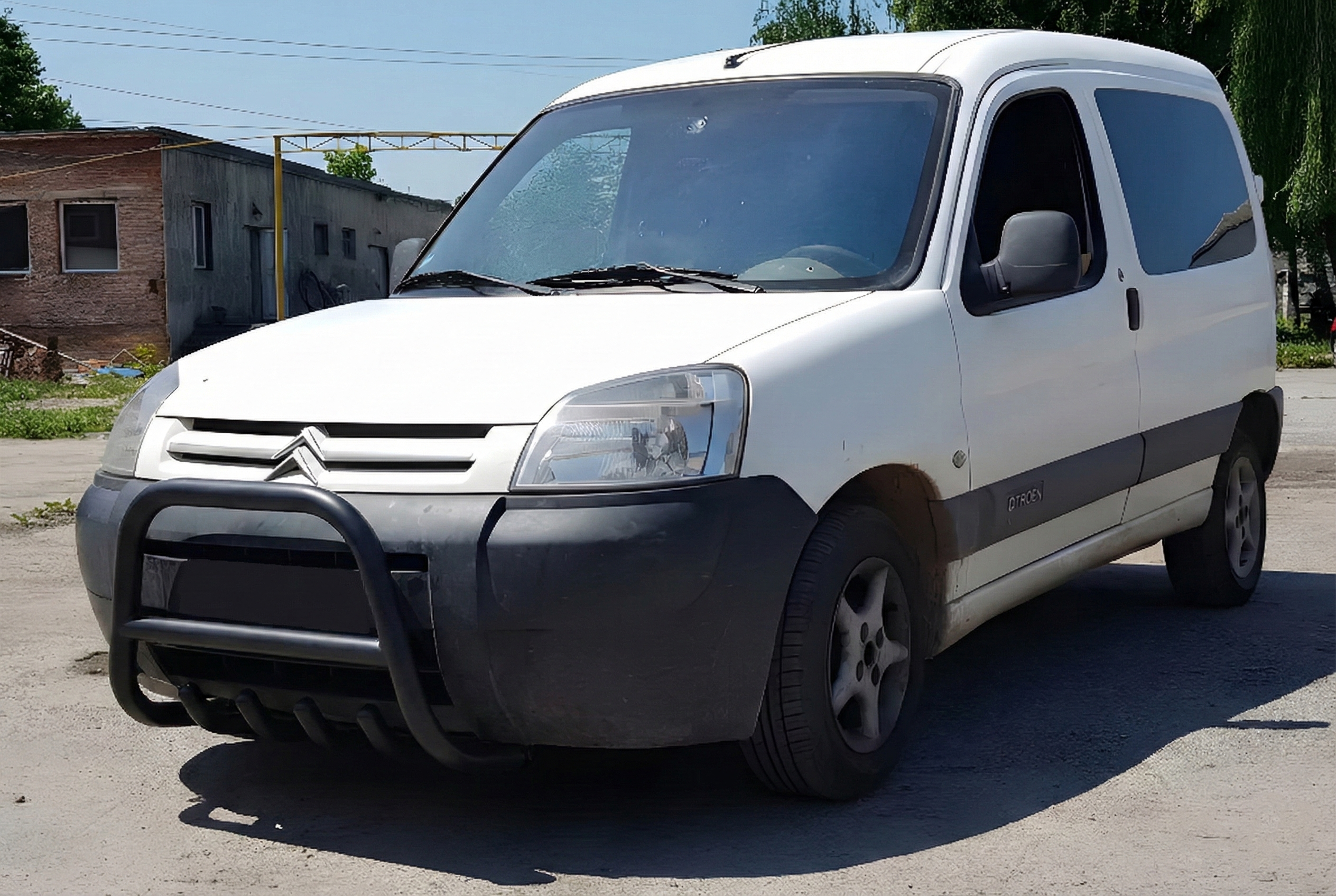 Кенгурятник WT003 Black (нерж) 3