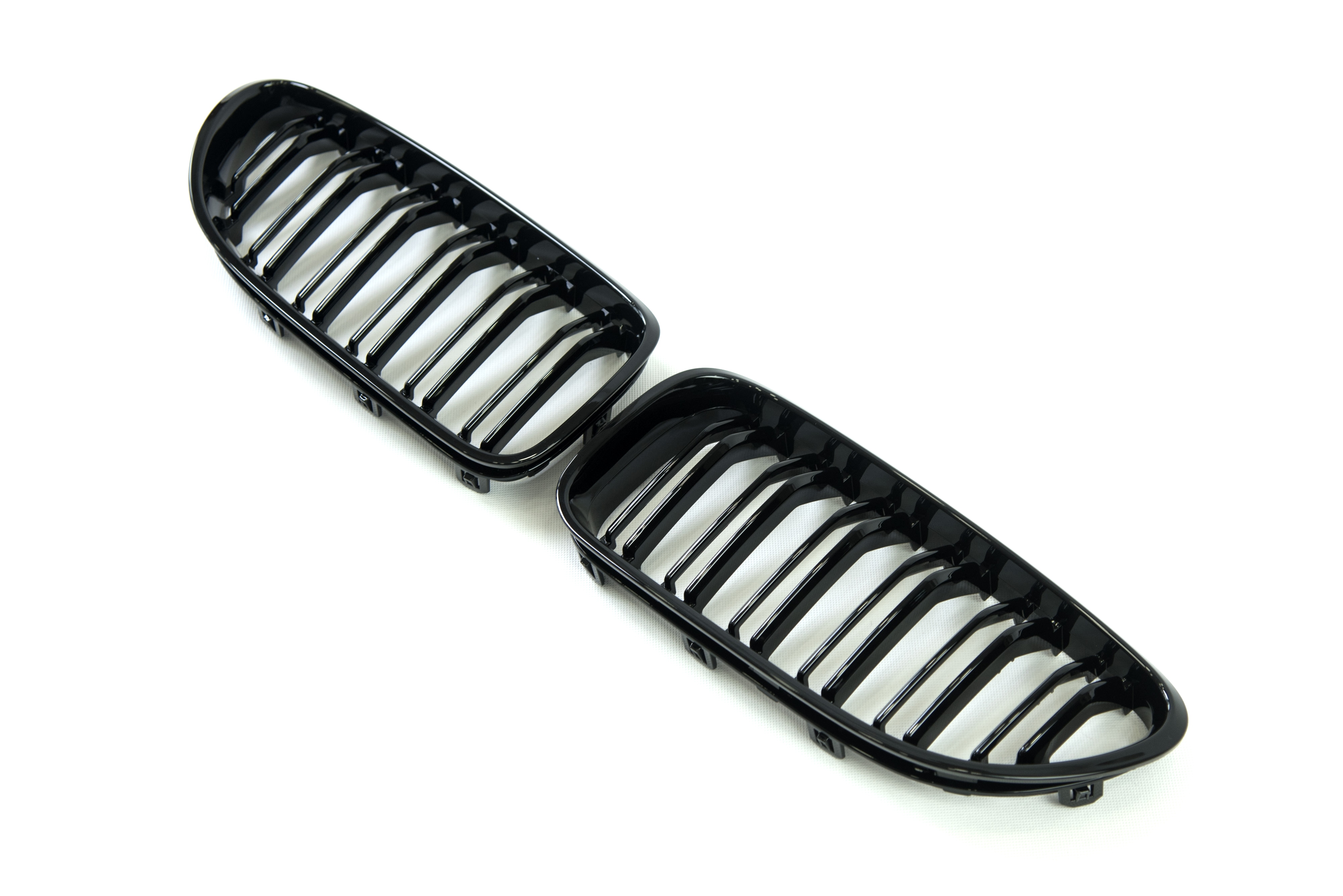 Ніздрі Чорний глянець (Подвійні M-Look) на BMW 6 Series F06 / F12 / F13 2012-2017 року 2